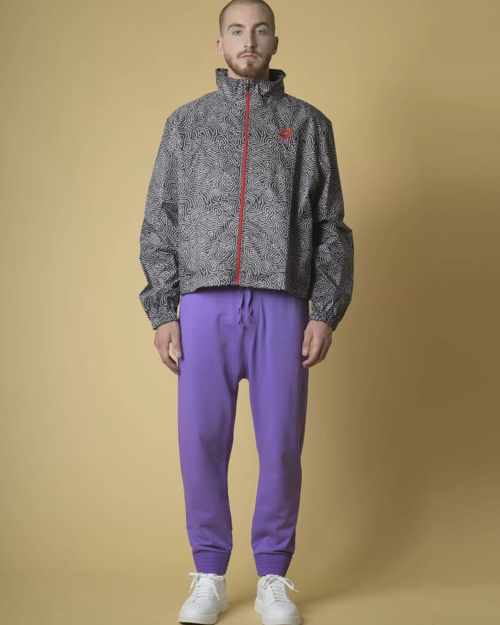 La Piscine Paris Blouson bicolore à pois Damir Doma Noir Fashion