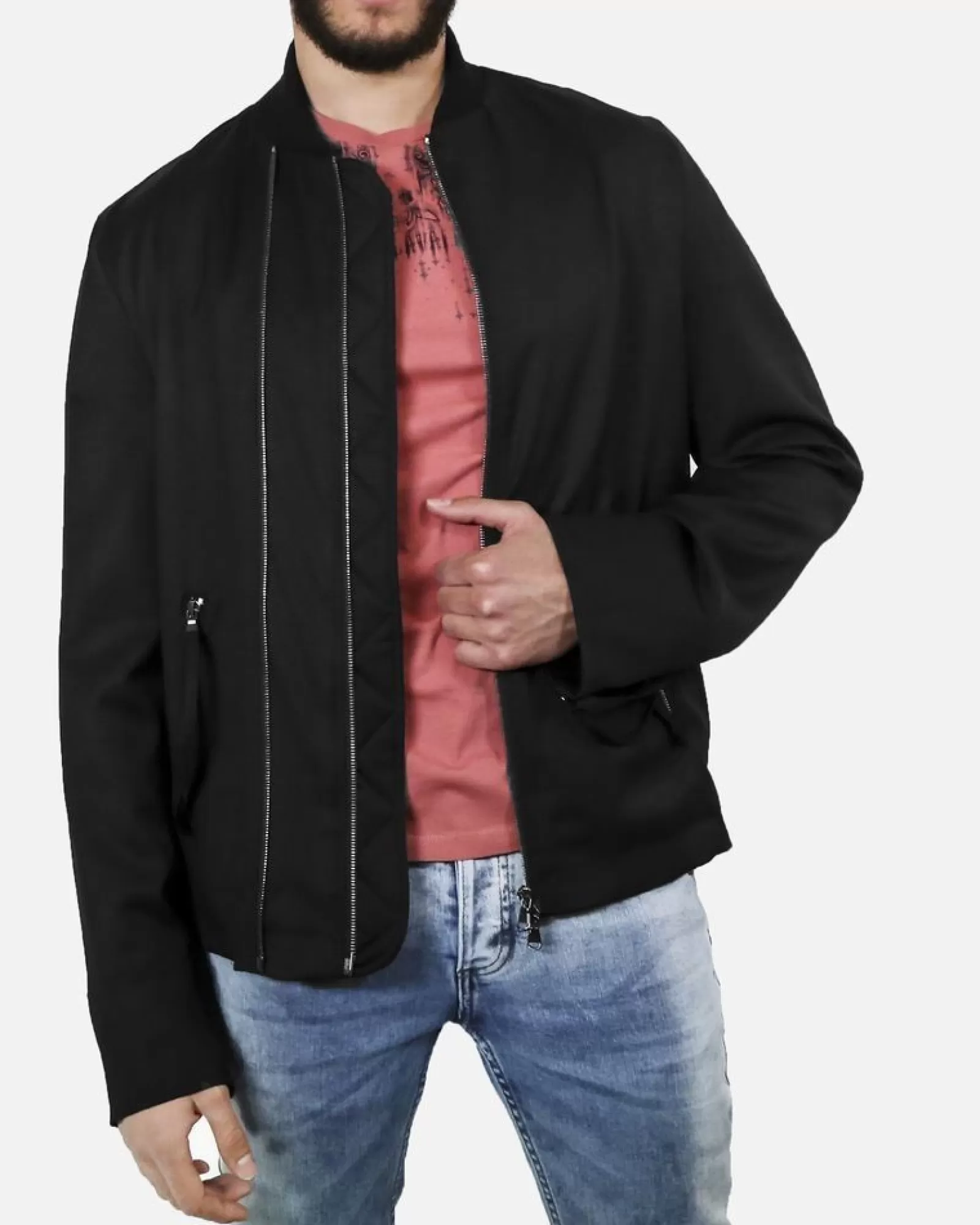 La Piscine Paris Blouson bomber John Galliano Noir Cheap
