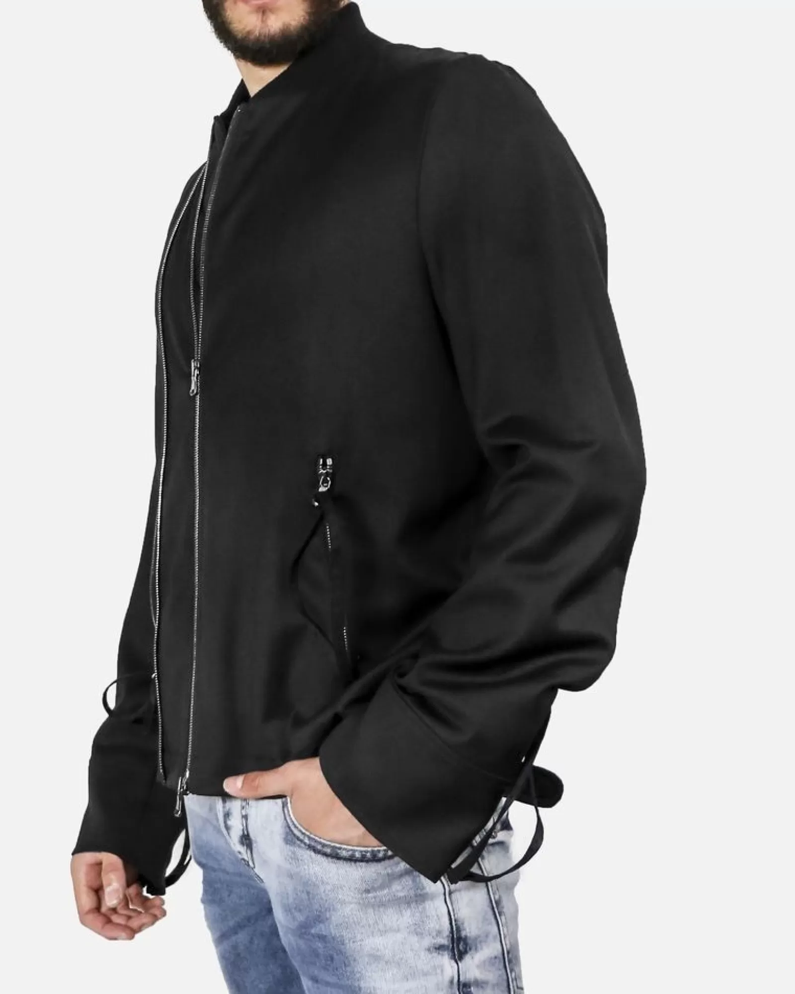 La Piscine Paris Blouson bomber John Galliano Noir Cheap