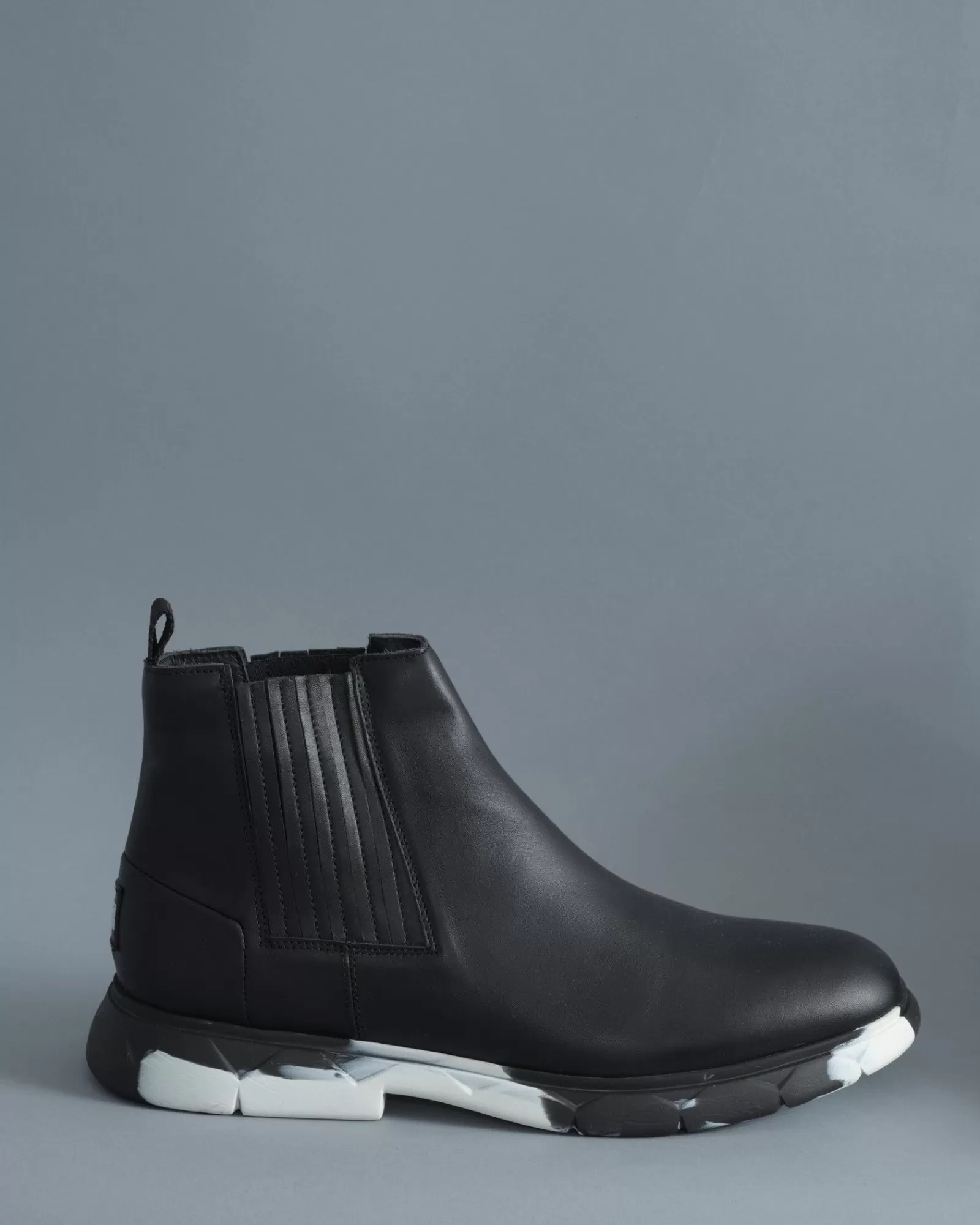 La Piscine Paris Bottines à effet peinture coup de pinceau Le Flow Noir Clearance