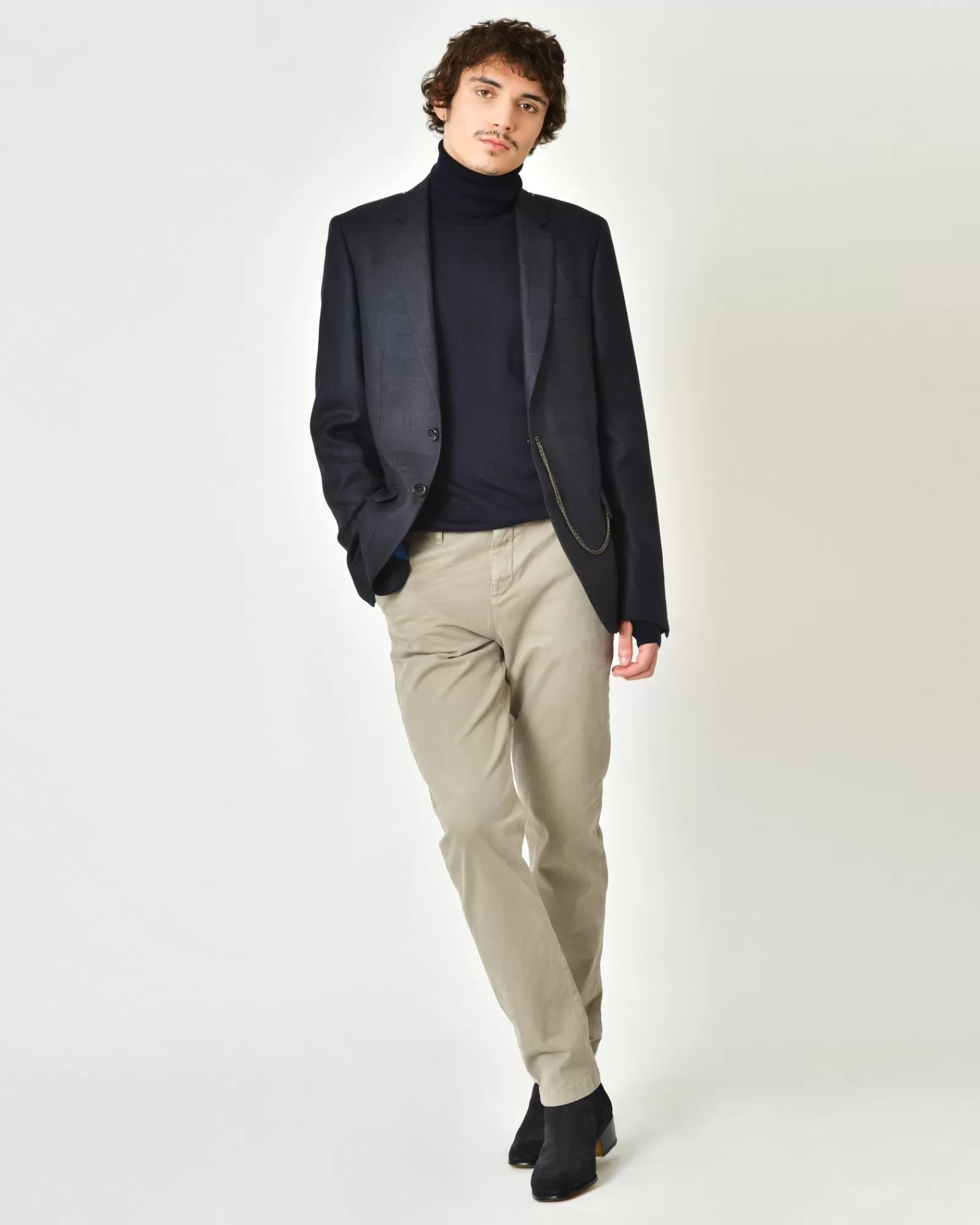 La Piscine Paris Bottines chelsea en daim Lords & Fools Bleu Sale