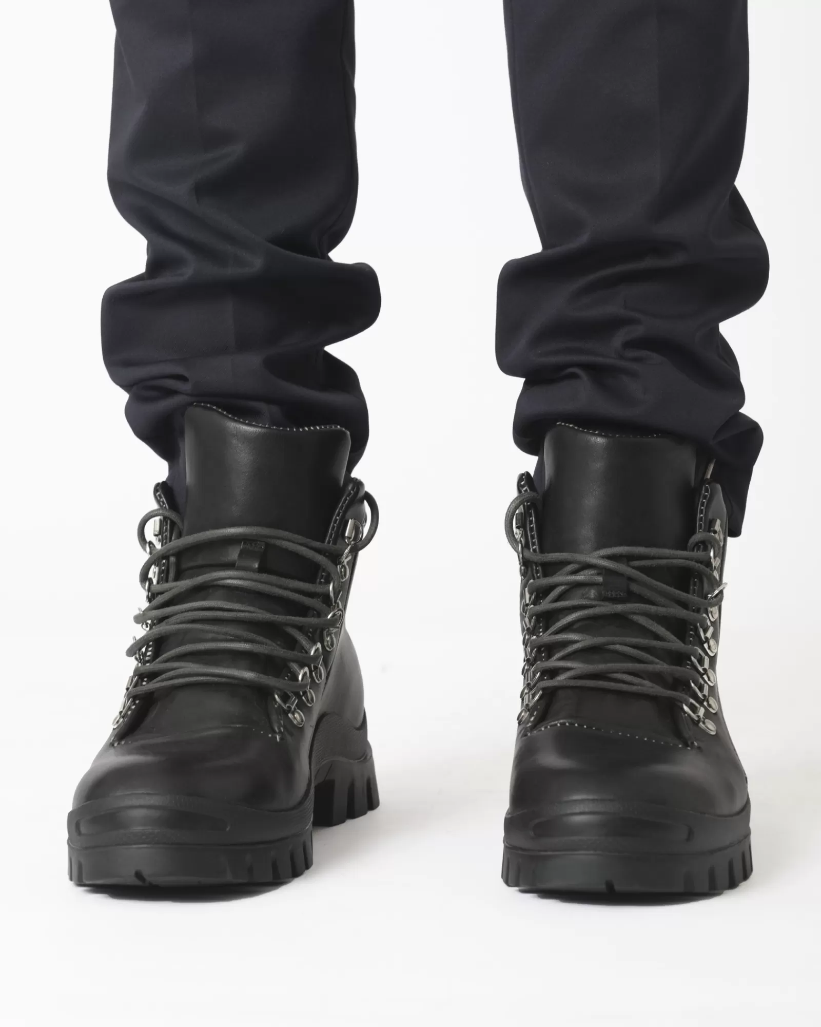 La Piscine Paris Bottines en cuir ornementée Premiata Noir Online