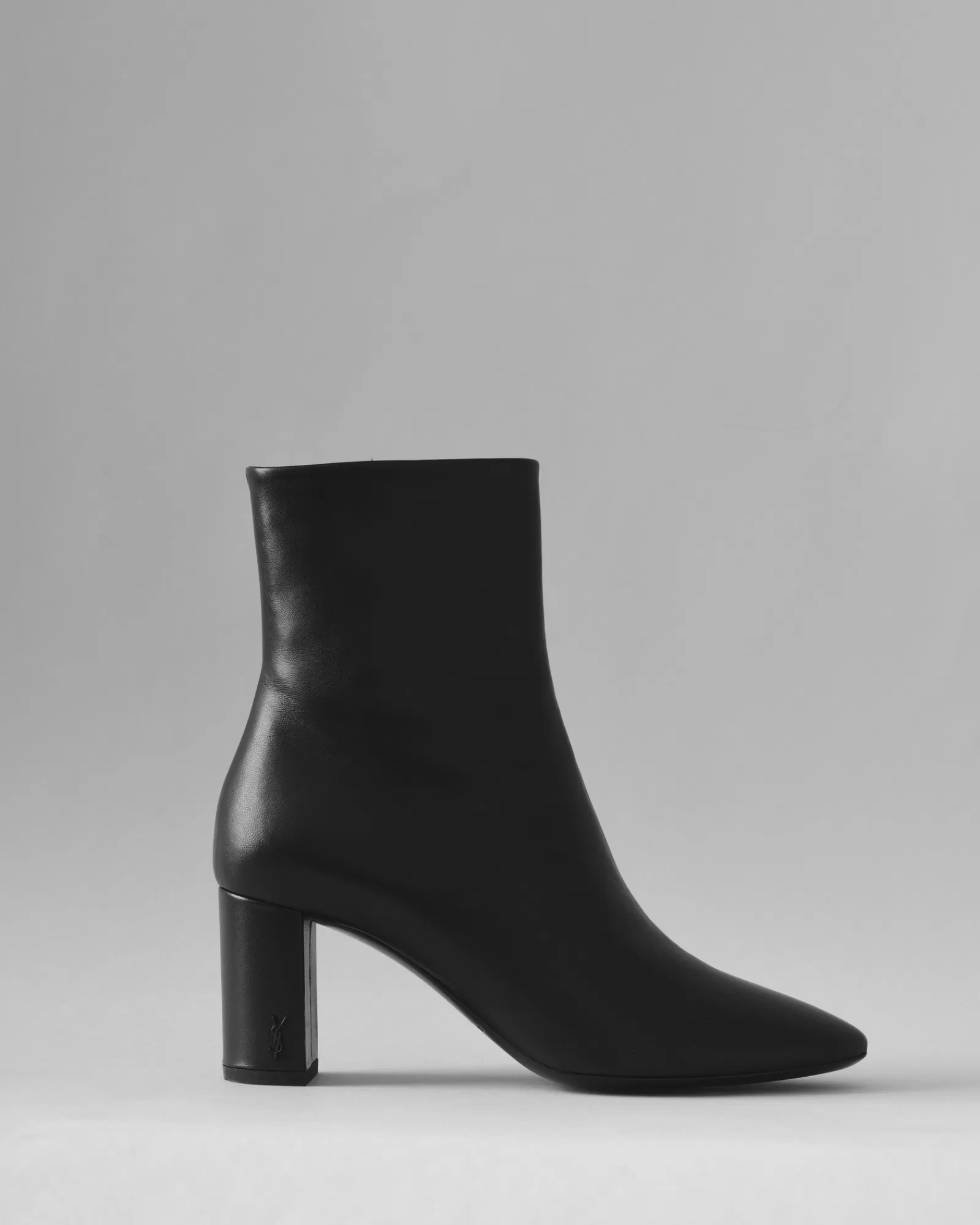 La Piscine Paris Bottines en cuir Saint Laurent Noir Shop