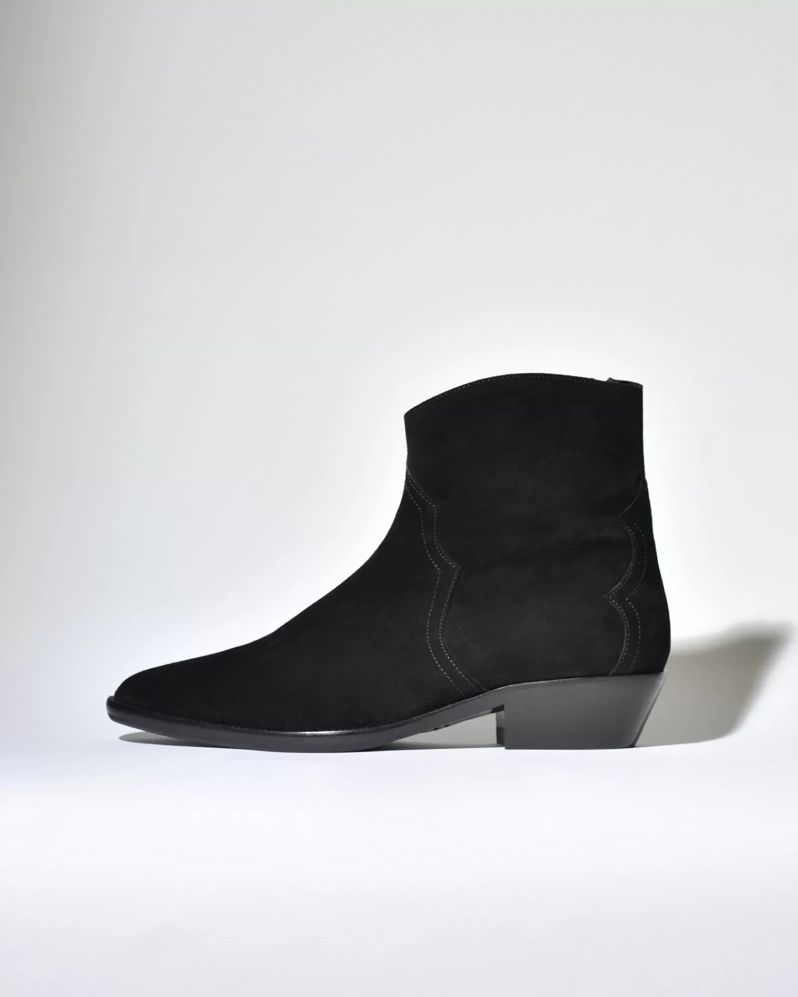 La Piscine Paris Bottines en daim Isabel Marant Noir Flash Sale