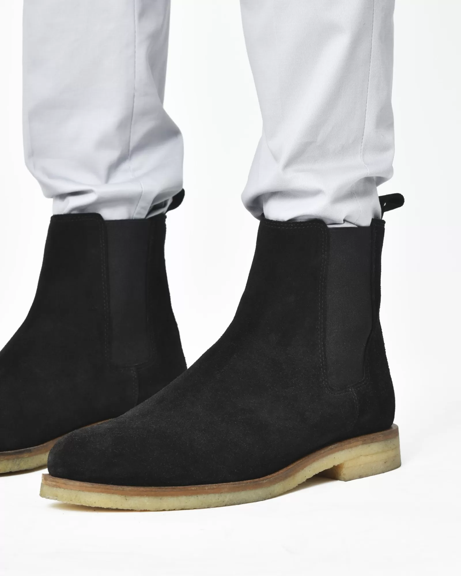 La Piscine Paris Bottines en daim National Standard Noir Discount