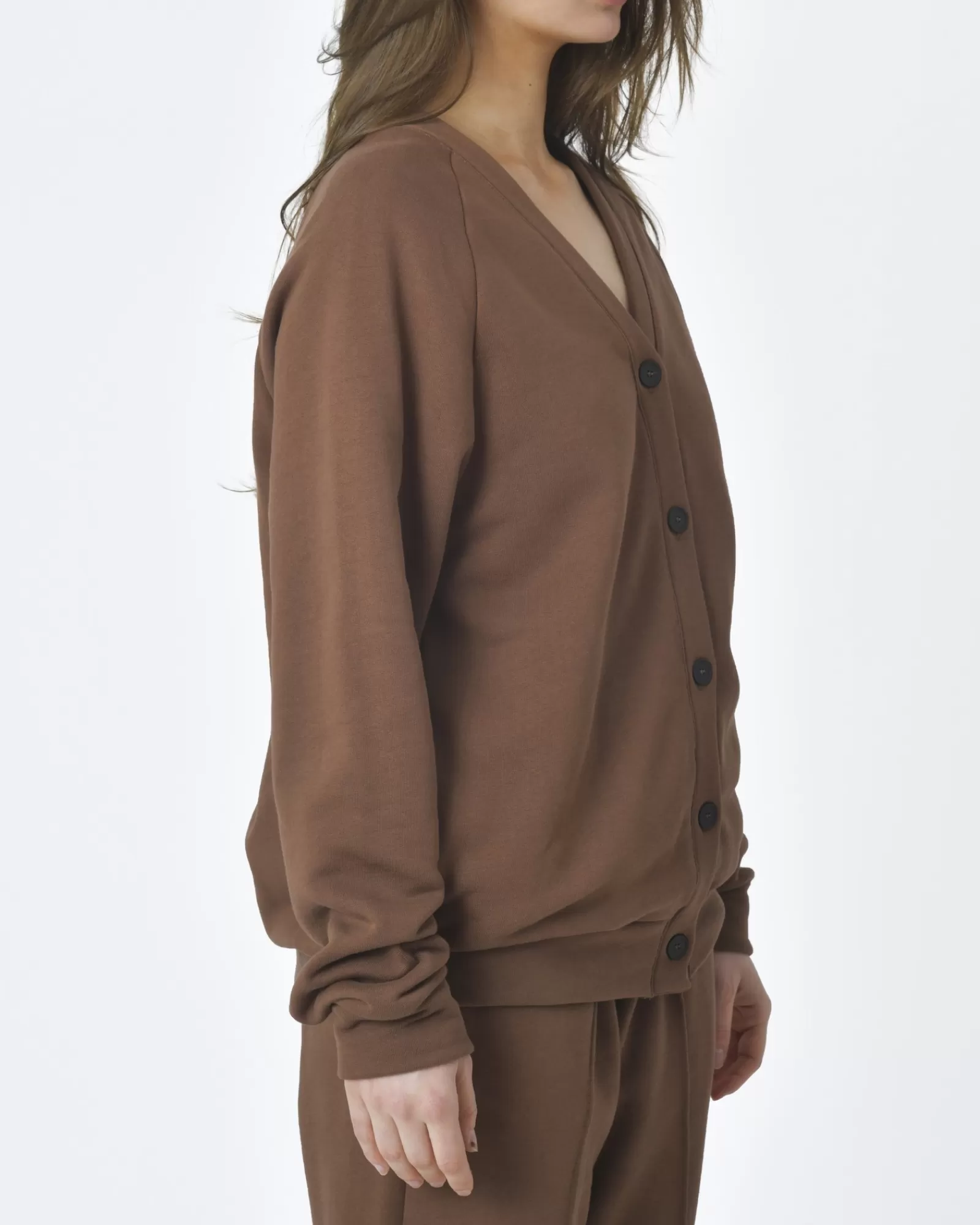 La Piscine Paris Cardigan d'ensemble Tela Marron Outlet