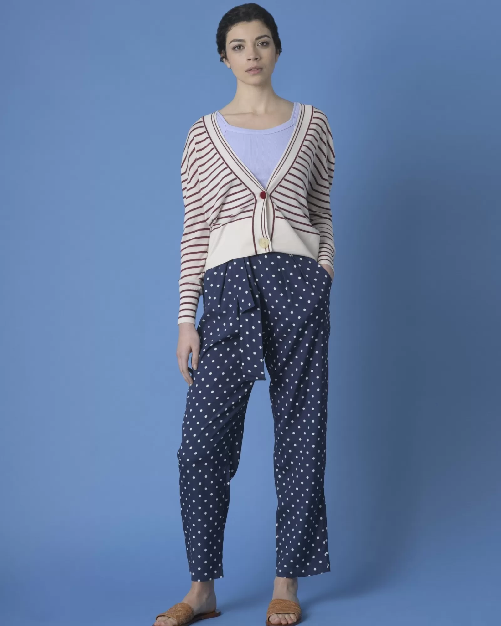 La Piscine Paris Cardigan en laine vierge Forte Forte Beige Best Sale