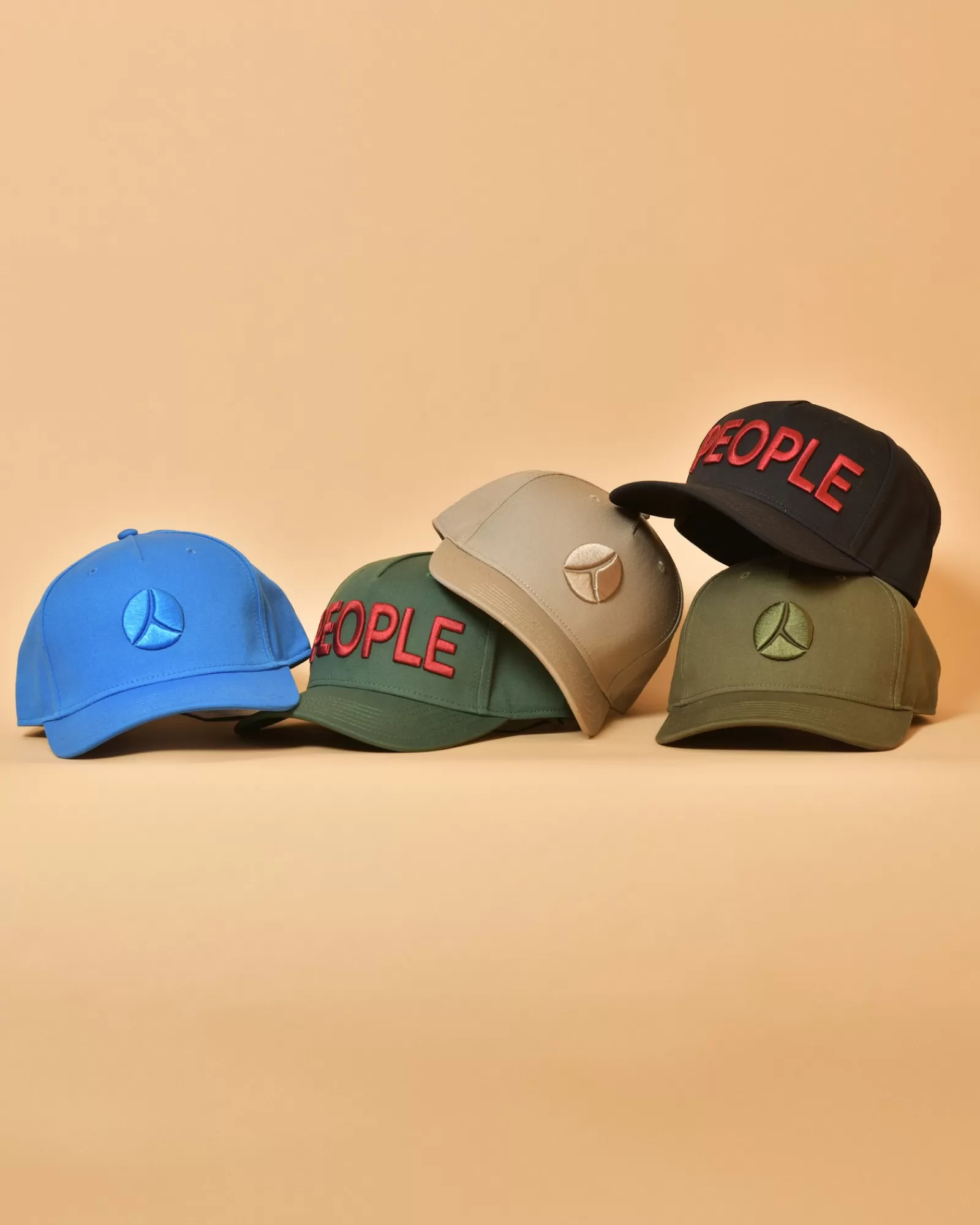 La Piscine Paris Casquette en gabardine de coton e à broderie People Of Shibuya Bleu Clearance