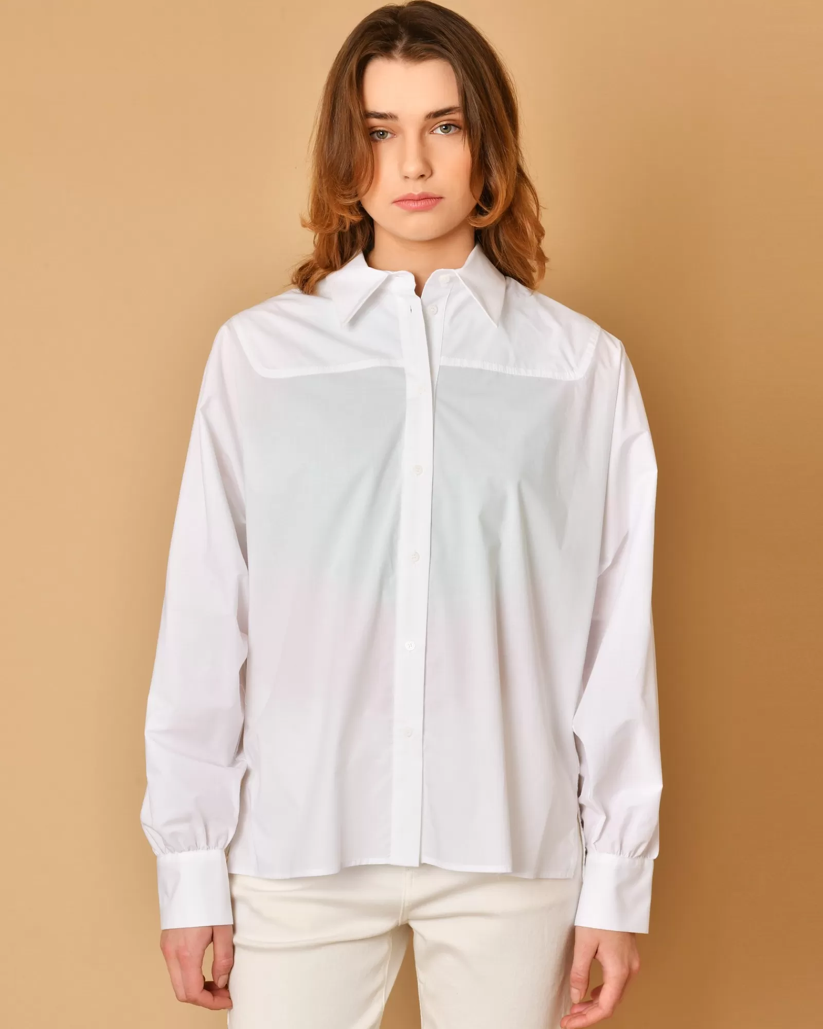 La Piscine Paris Chemise he à dentelle Beatrice B Blanc Sale