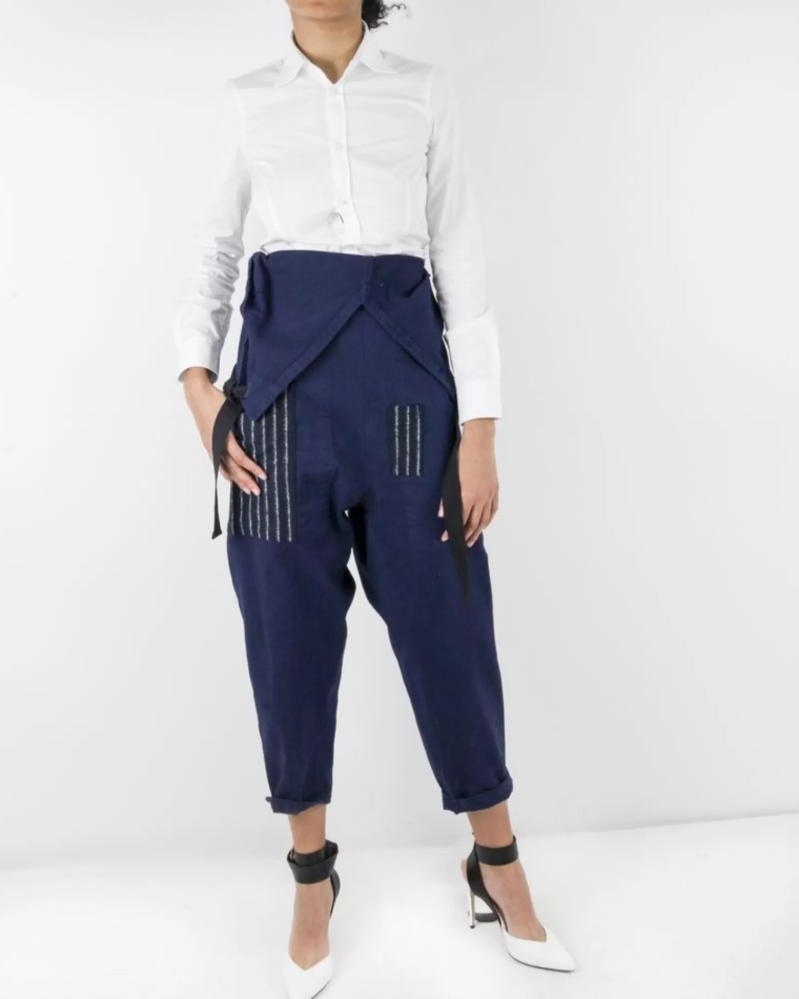 La Piscine Paris Chemise cintré en coton Dsquared Blanc Best Sale