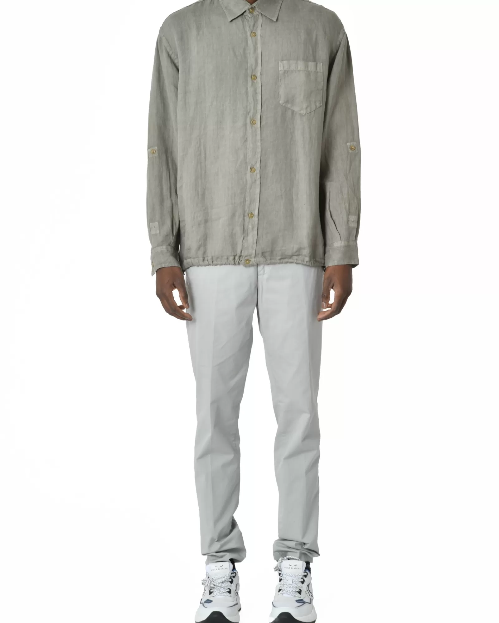 La Piscine Paris Chemise e 120% Lino Gris Best