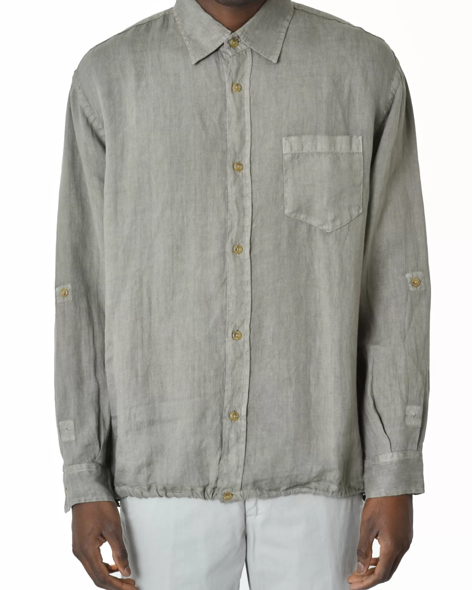 La Piscine Paris Chemise e 120% Lino Gris Best