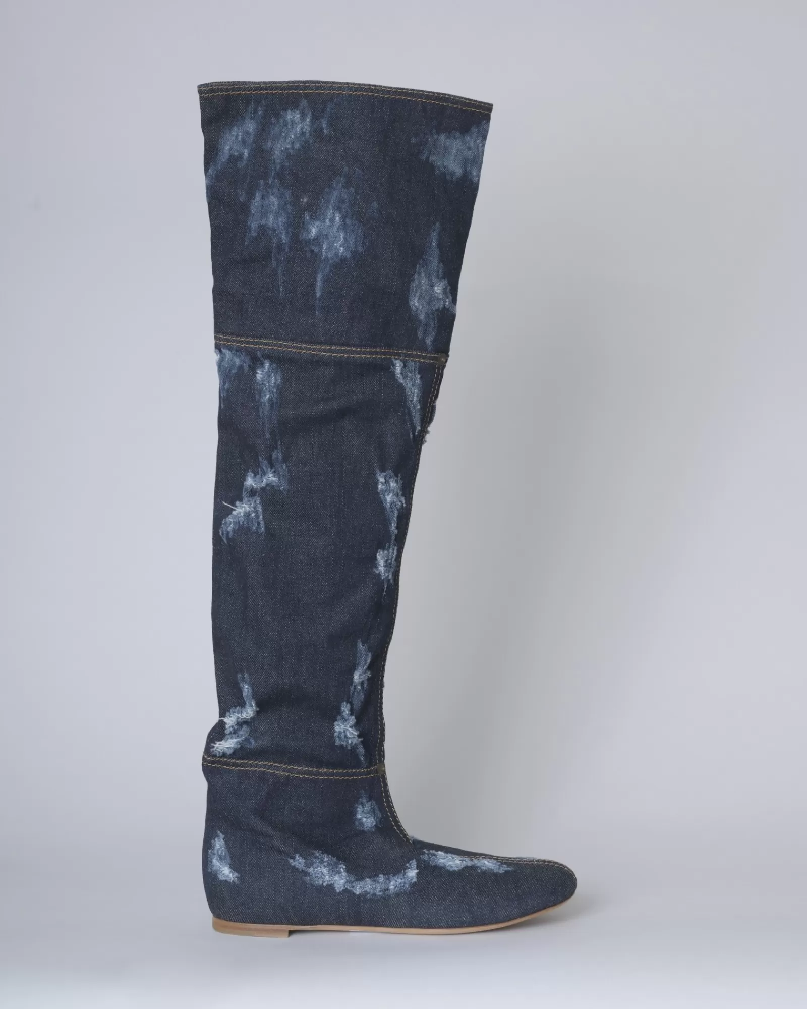 La Piscine Paris Cuissardes en jean Ballin Bleu Flash Sale