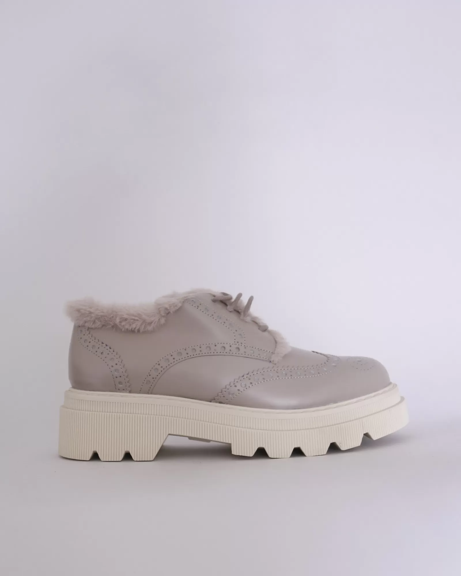La Piscine Paris Derbies à semelle Voile Blanche Beige Fashion