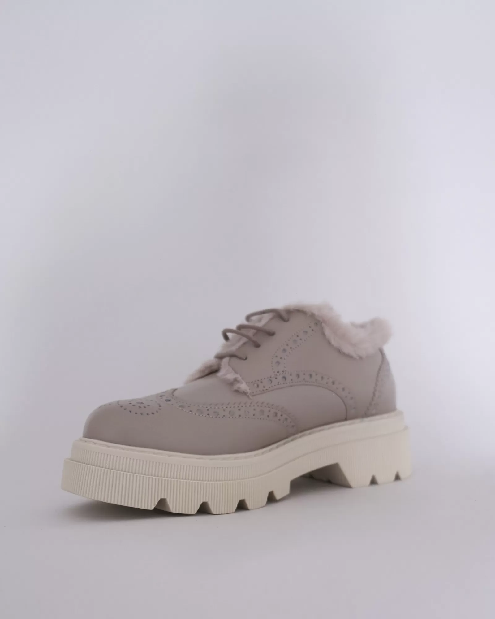 La Piscine Paris Derbies à semelle Voile Blanche Beige Fashion