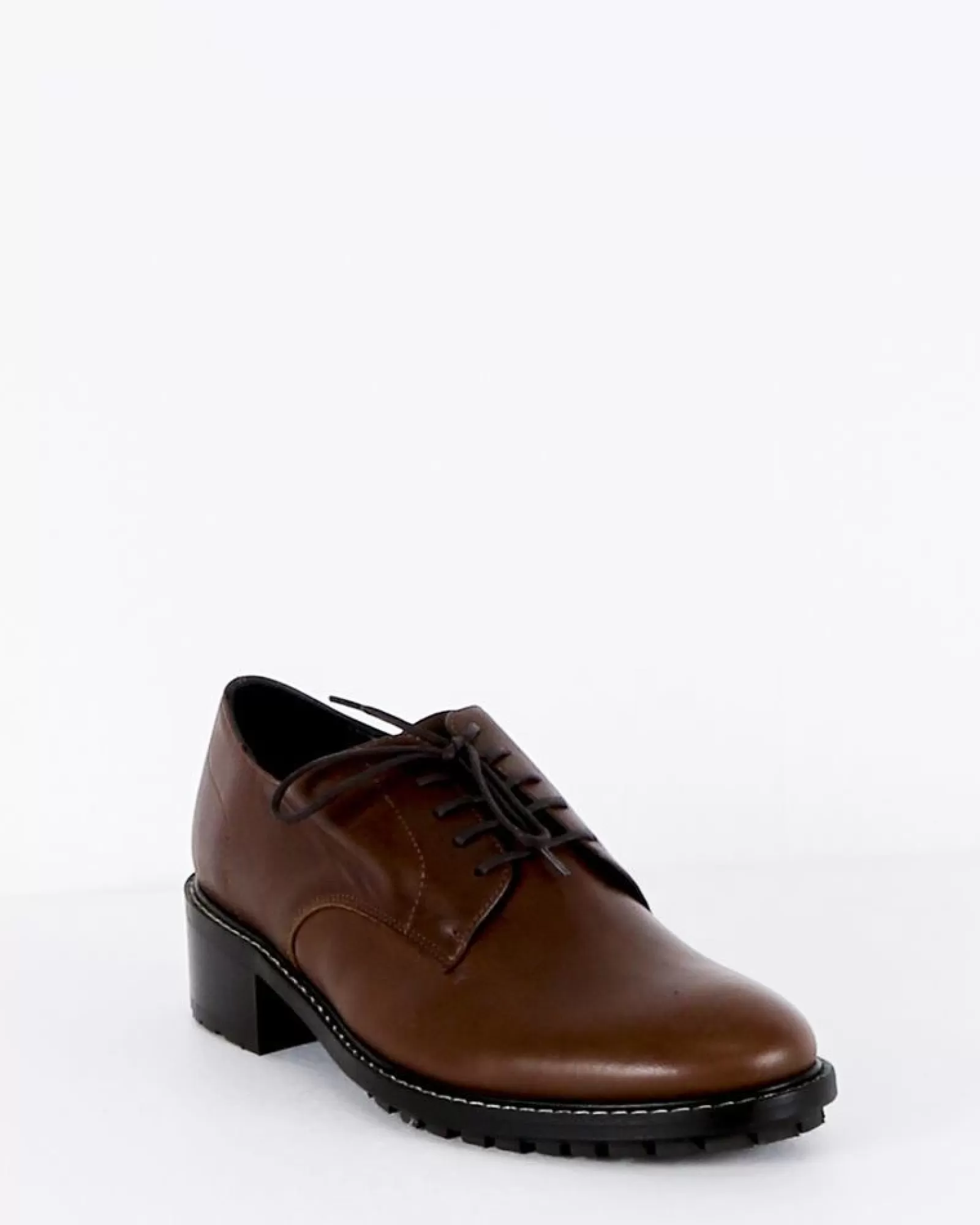 La Piscine Paris Derbies en cuir Each Other Marron Clearance
