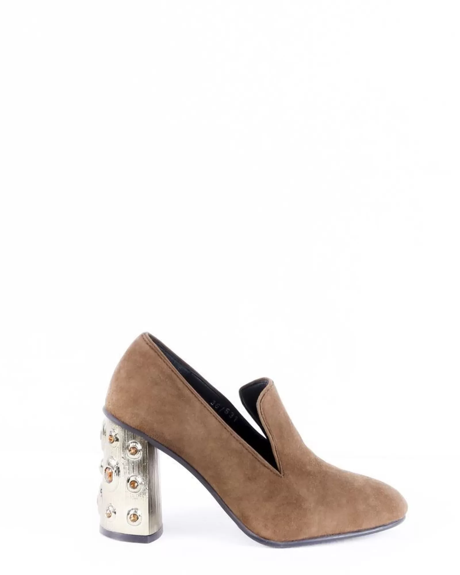 La Piscine Paris Escarpins à talons fantaisie Casheart Marron Clearance