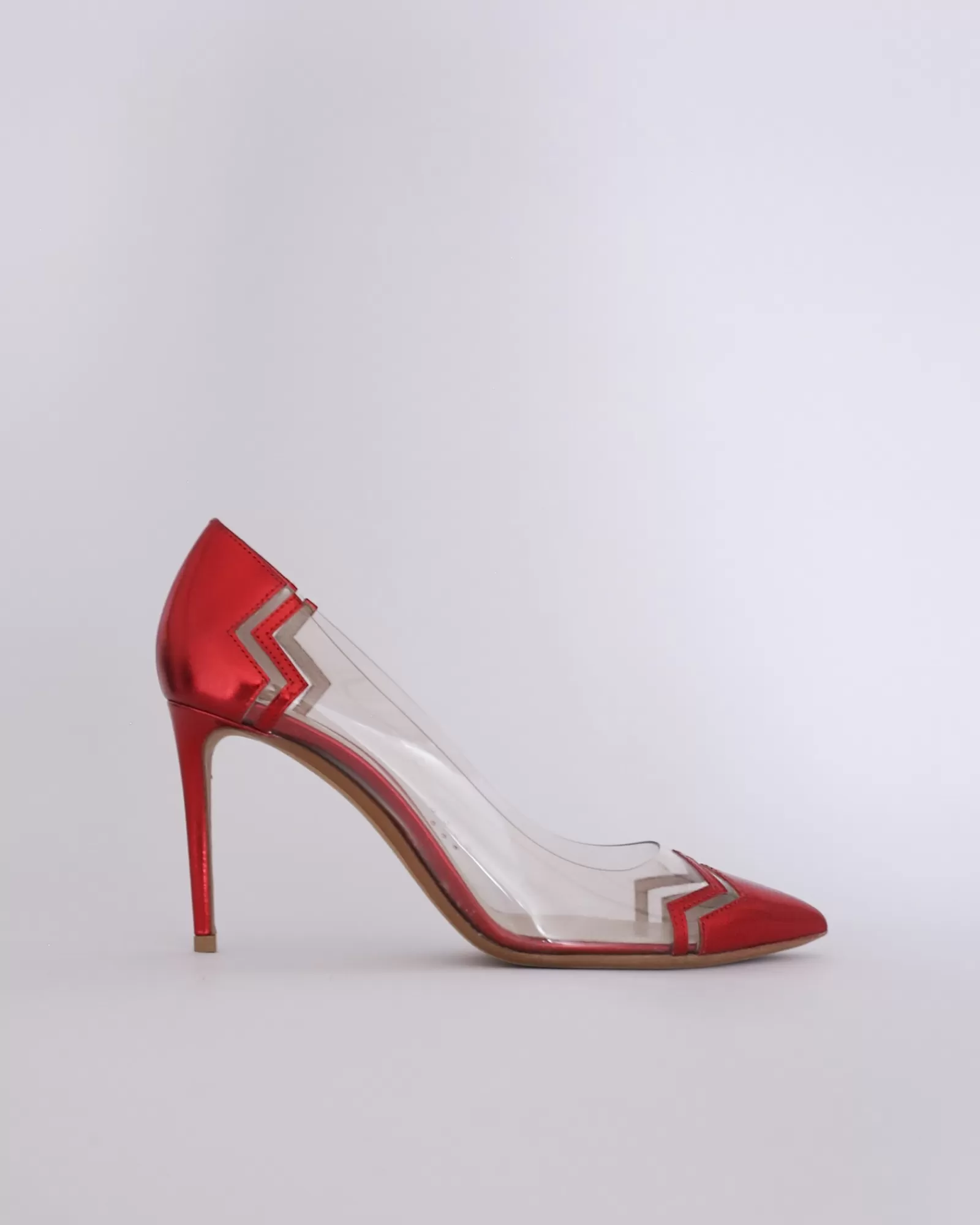 La Piscine Paris Escarpins à talons Nicholas Kirkwood Rouge Sale