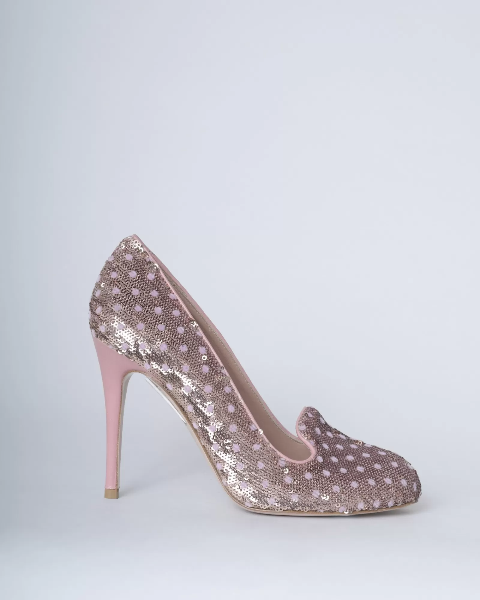 La Piscine Paris Escarpins à sequins Red Valentino Rose Online