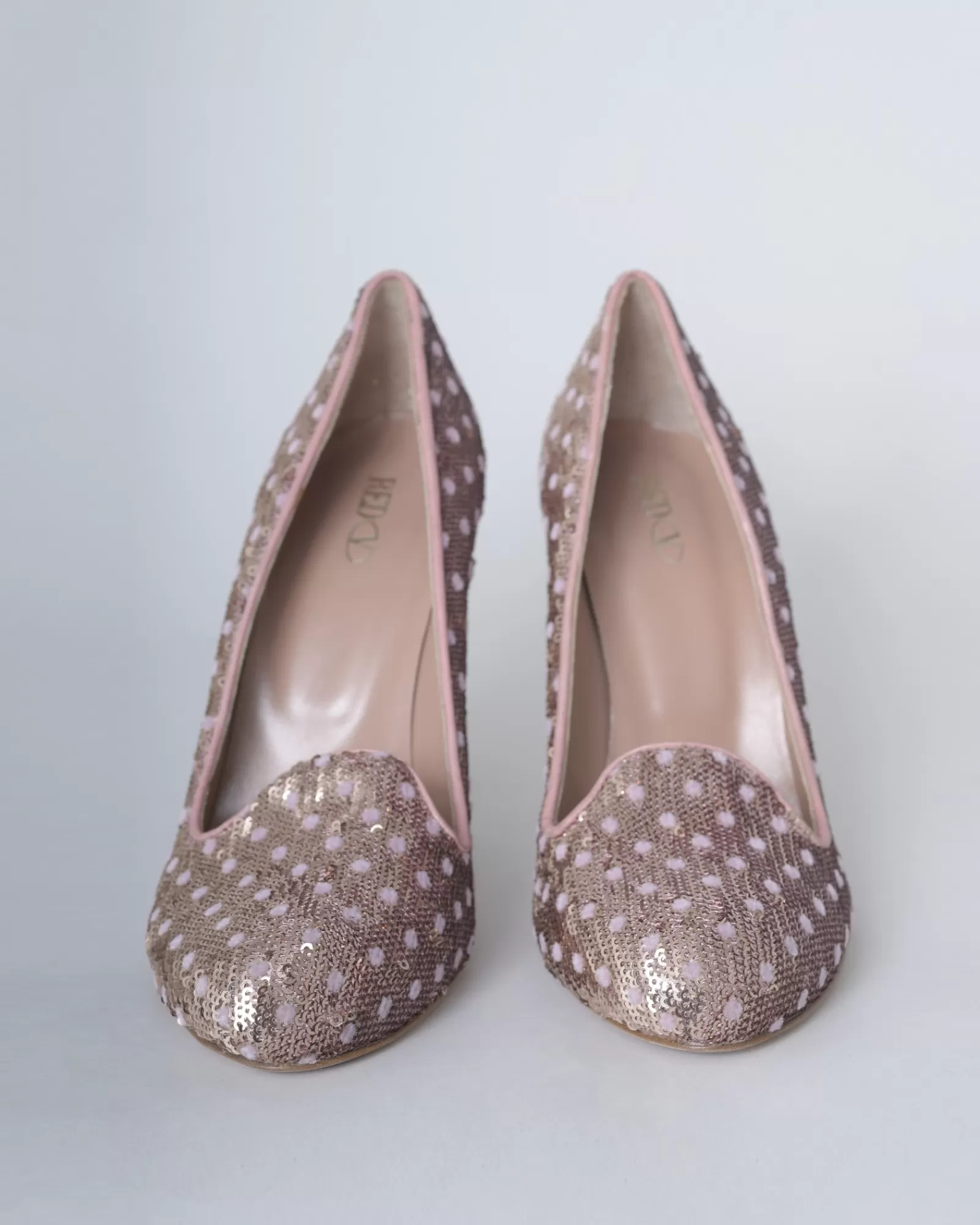 La Piscine Paris Escarpins à sequins Red Valentino Rose Online