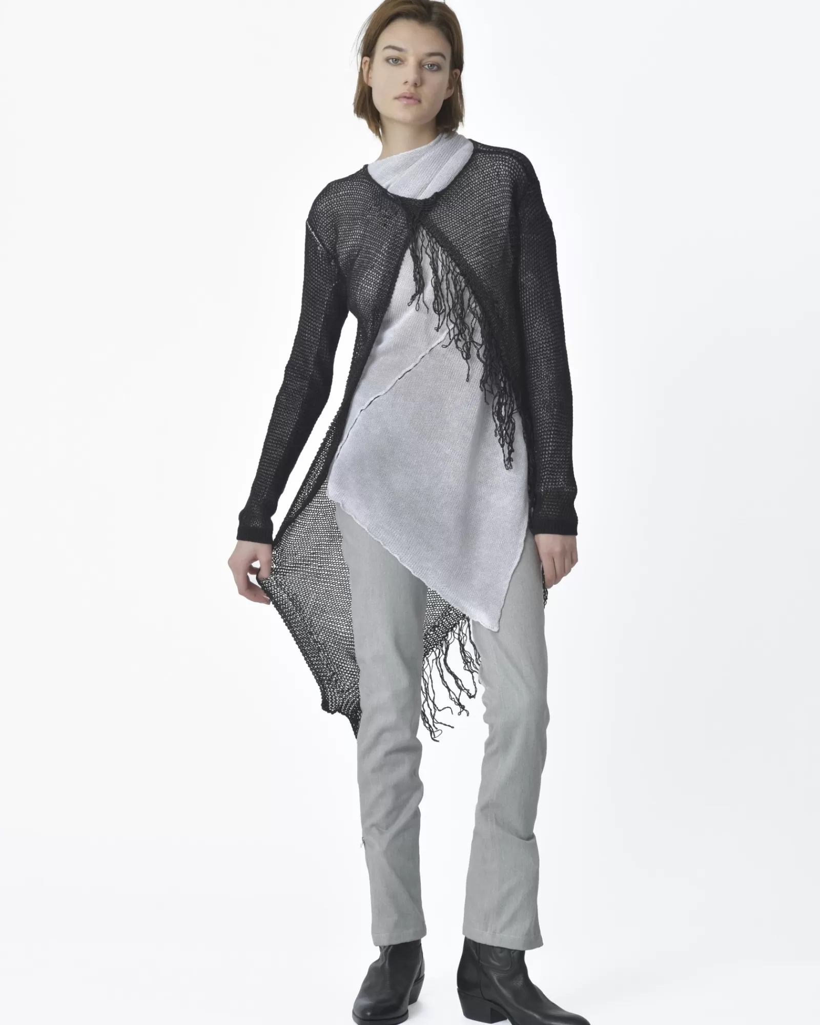 La Piscine Paris Gilet Lost & Found Noir Outlet