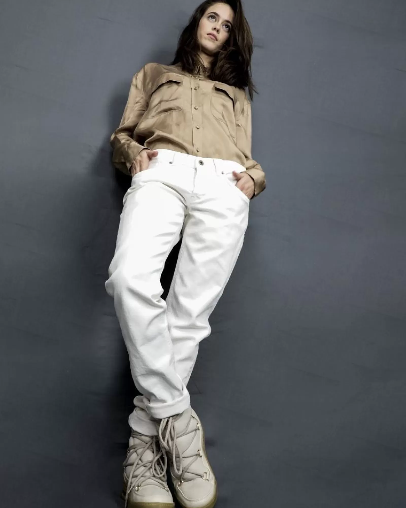 La Piscine Paris Jean skinny Dondup Blanc Outlet
