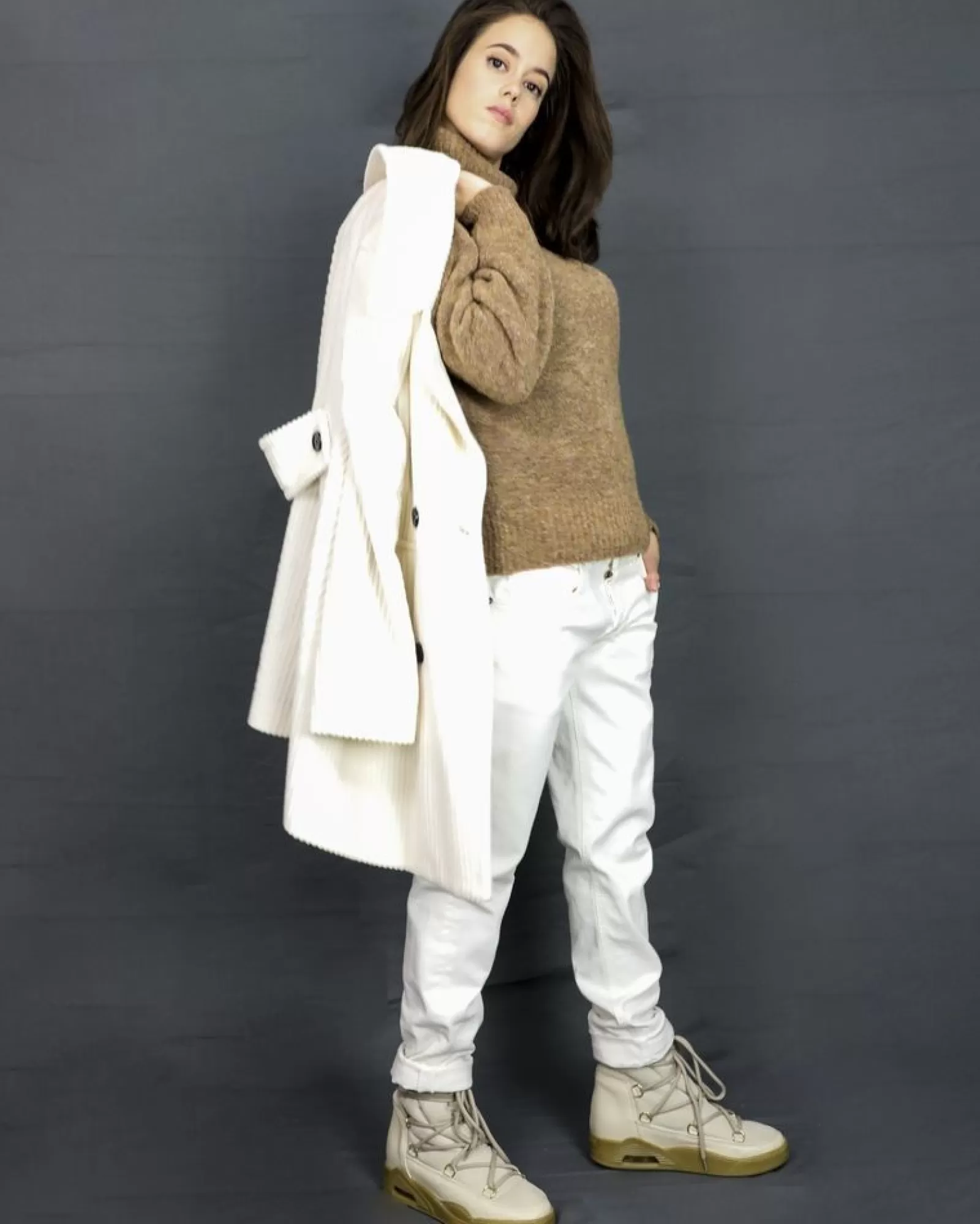 La Piscine Paris Jean skinny Dondup Blanc Outlet