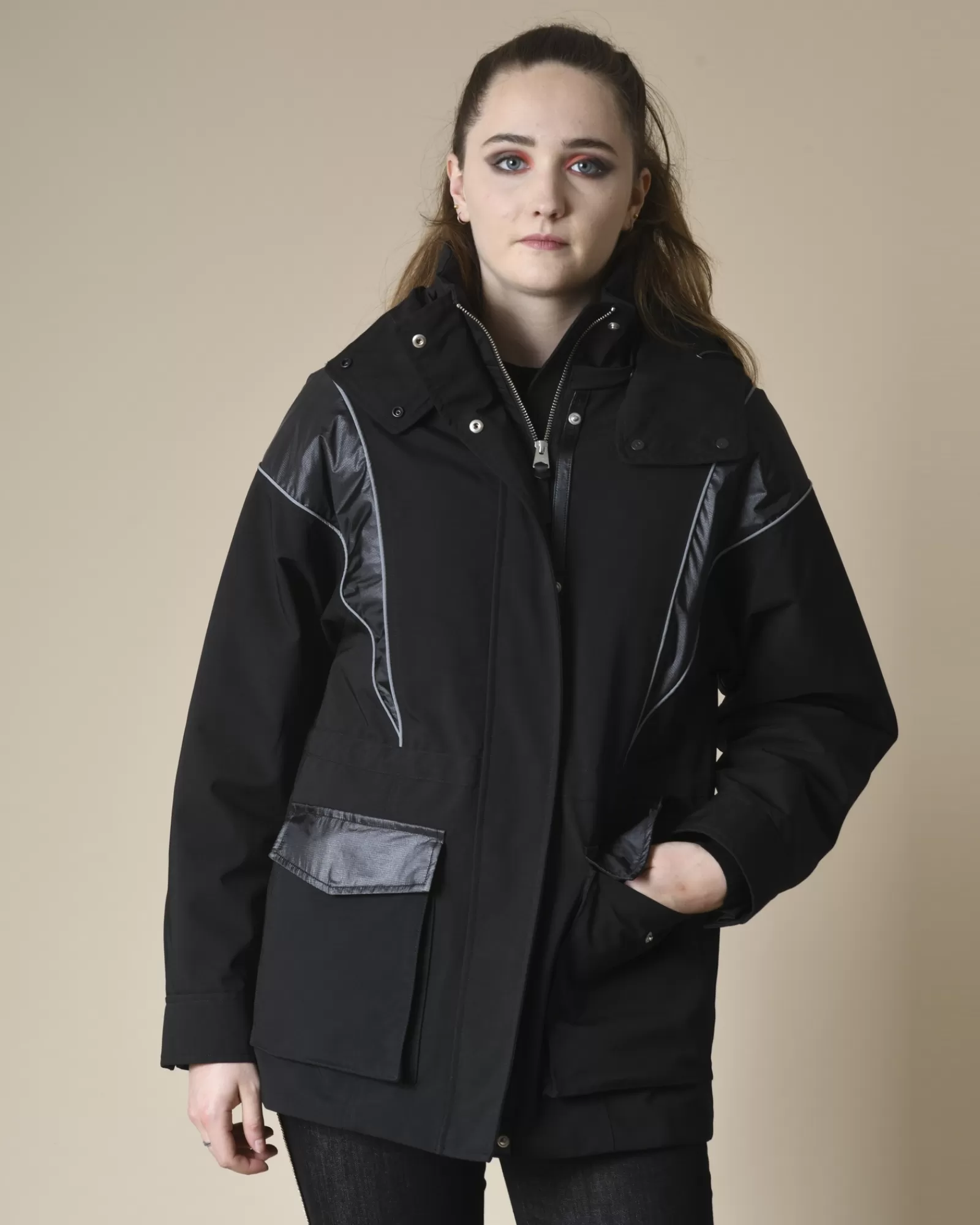 La Piscine Paris Manteau à capuche et gilet amovible Mackage Noir Flash Sale