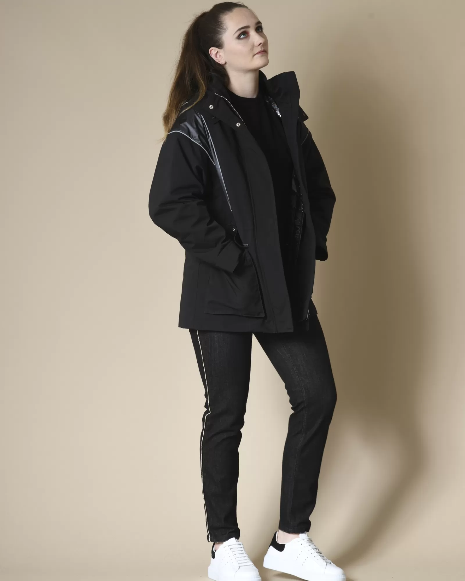 La Piscine Paris Manteau à capuche et gilet amovible Mackage Noir Flash Sale