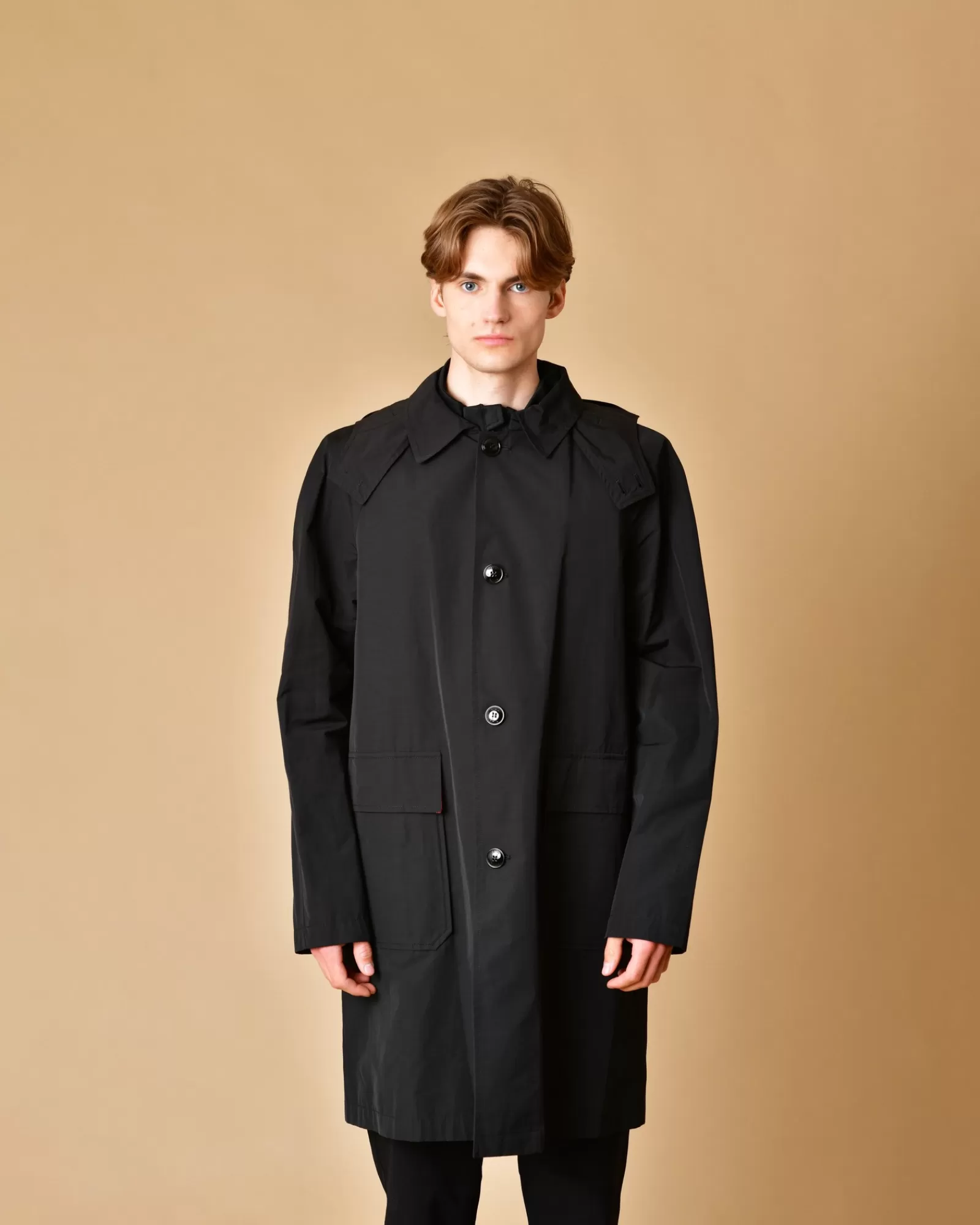 La Piscine Paris Manteau imperméable Palto Noir Hot