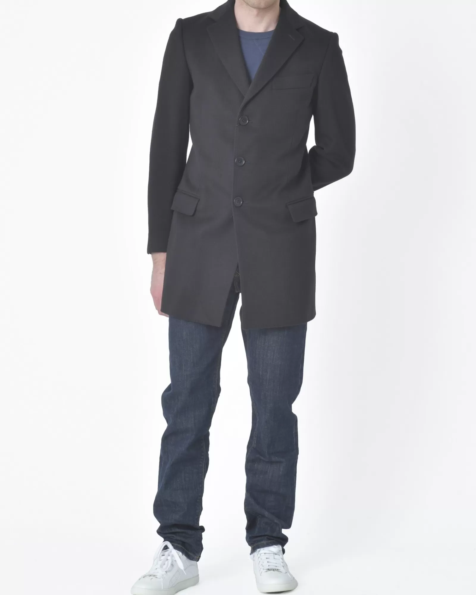 La Piscine Paris Manteau mi-longue Oberon Noir Shop
