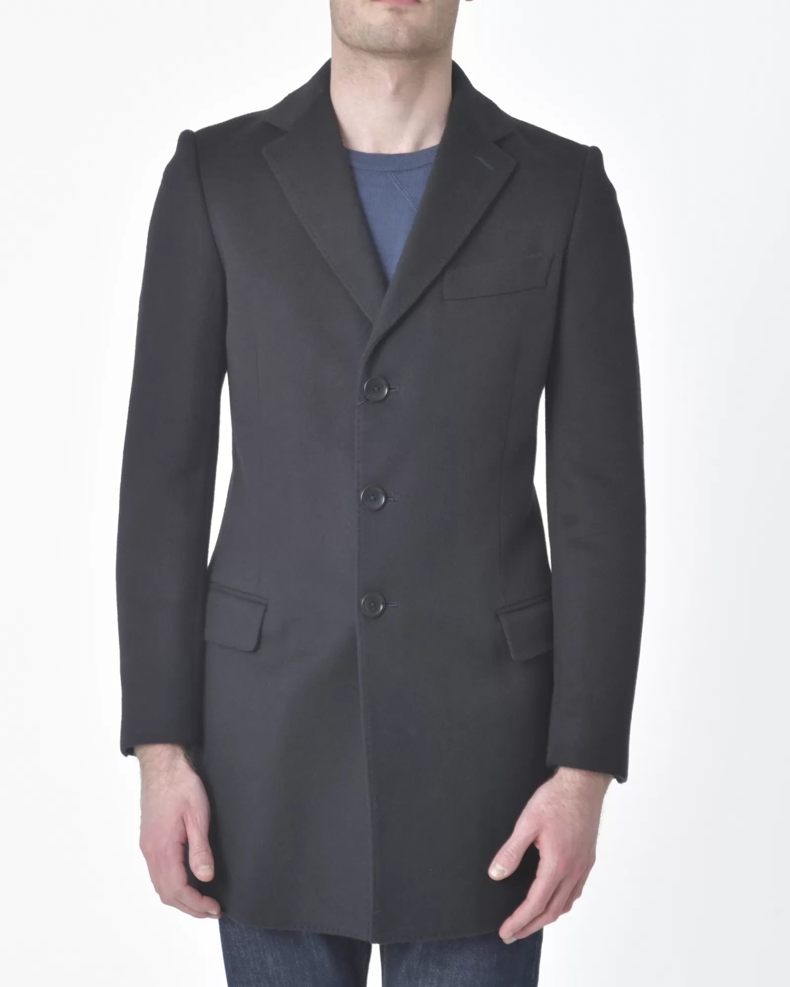 La Piscine Paris Manteau mi-longue Oberon Noir Shop