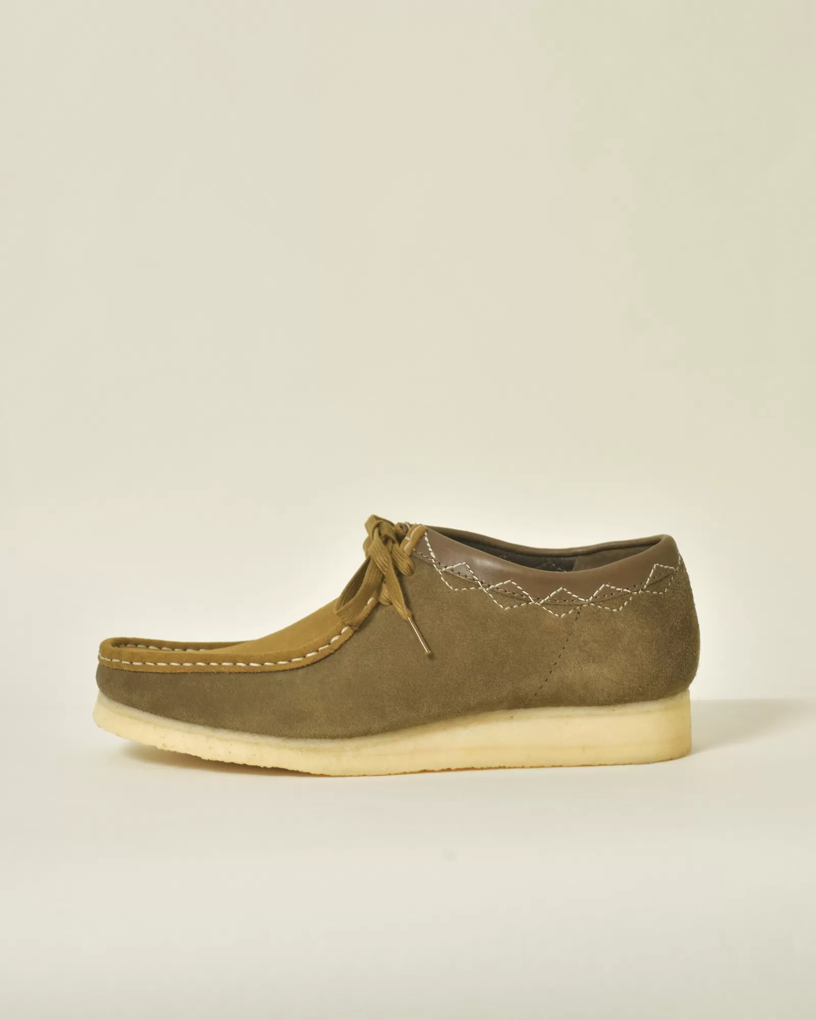 La Piscine Paris Mocassins en daim Clarks Vert Fashion