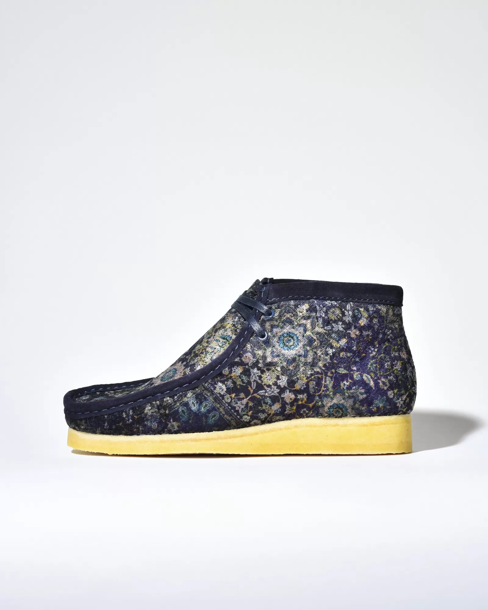 La Piscine Paris Mocassins en velours à finitions en daim Clarks Bleu Best