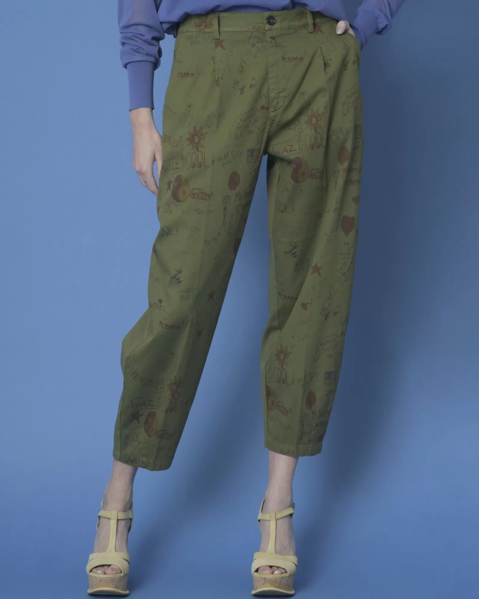 La Piscine Paris Pantalon baggy True NYC Kaki Store