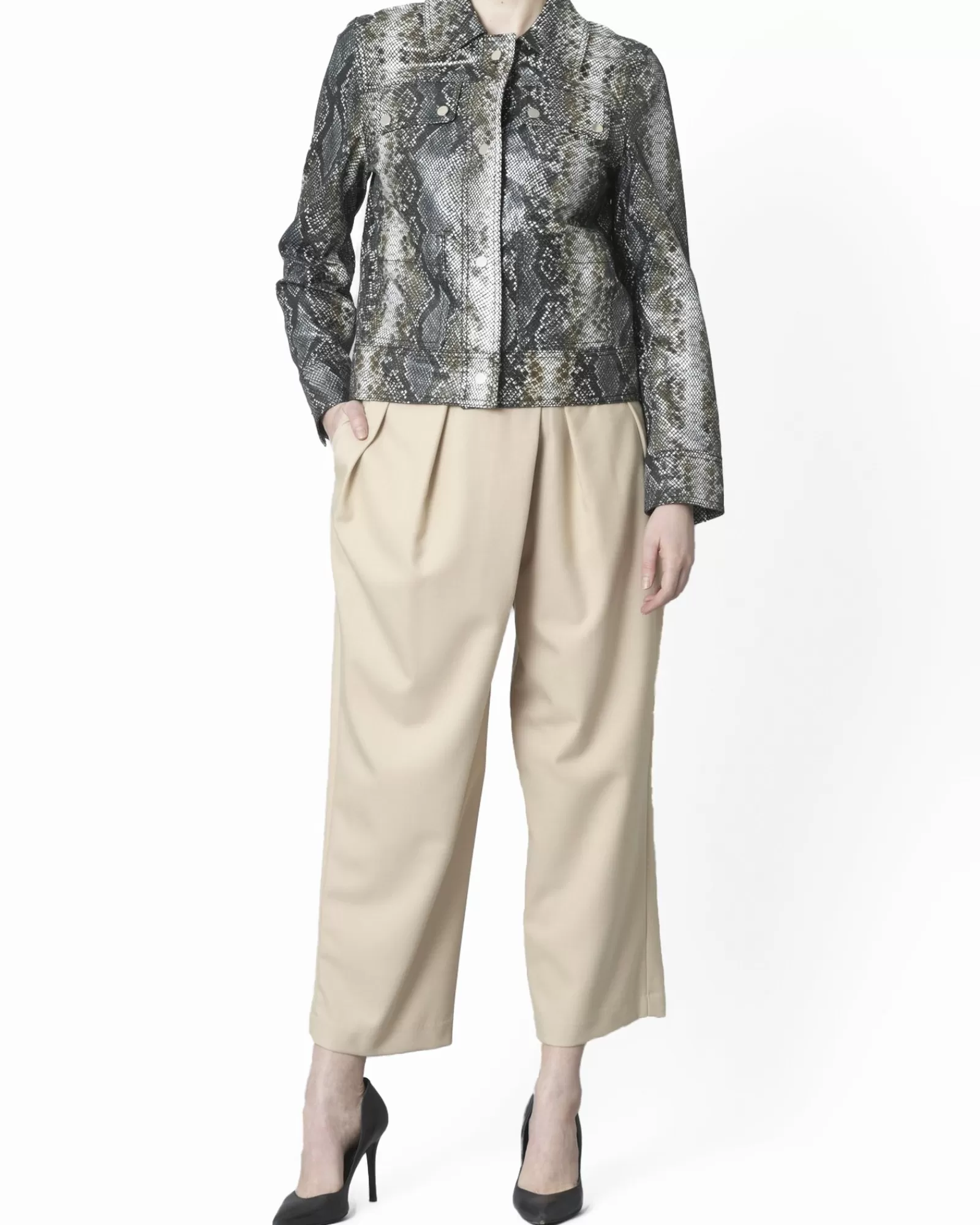 La Piscine Paris Pantalon sarouel Edward Achour Beige Sale