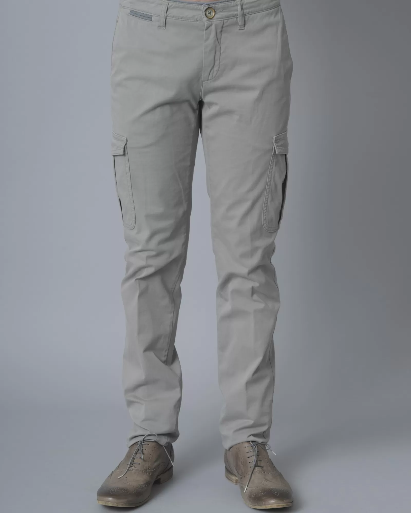 La Piscine Paris Pantalon cargo Eleventy Gris Hot