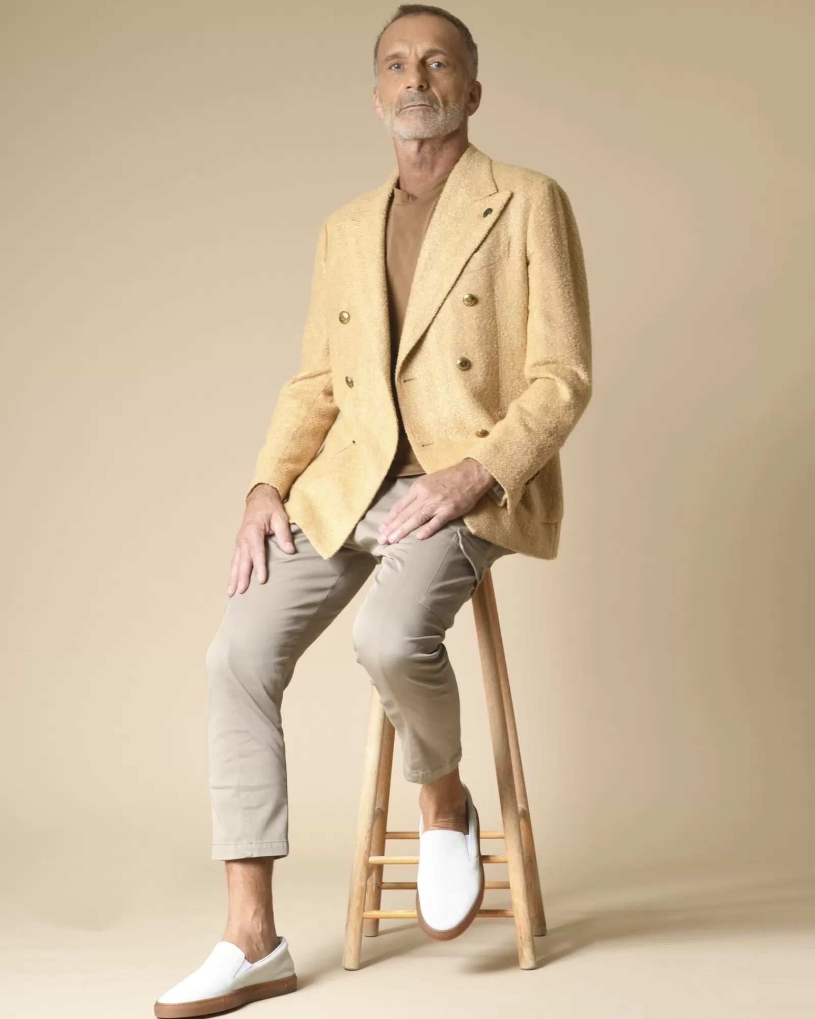 La Piscine Paris Pantalon cargo en coton Low Brand Beige Best