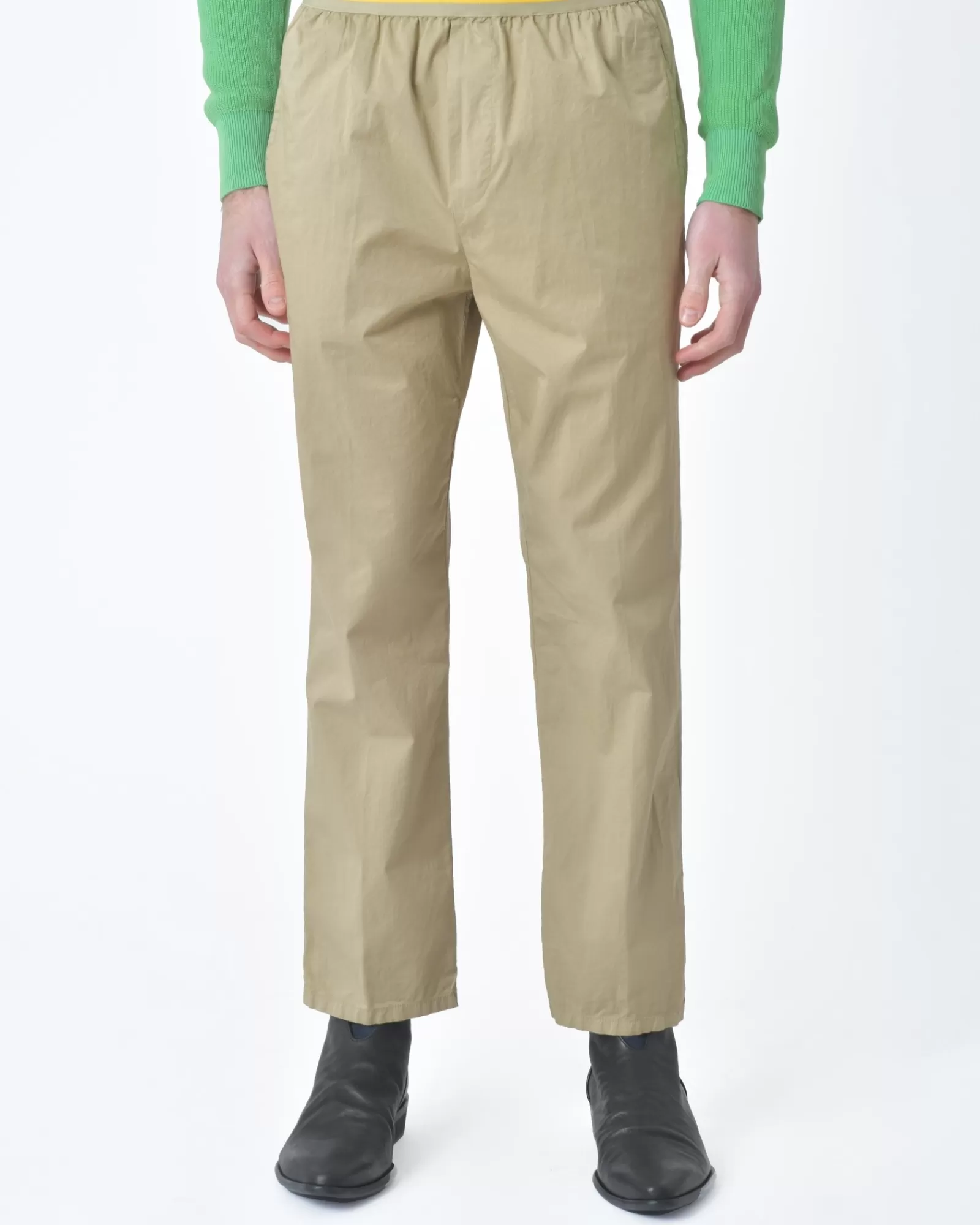 La Piscine Paris Pantalon carotte True Nyc Beige Cheap