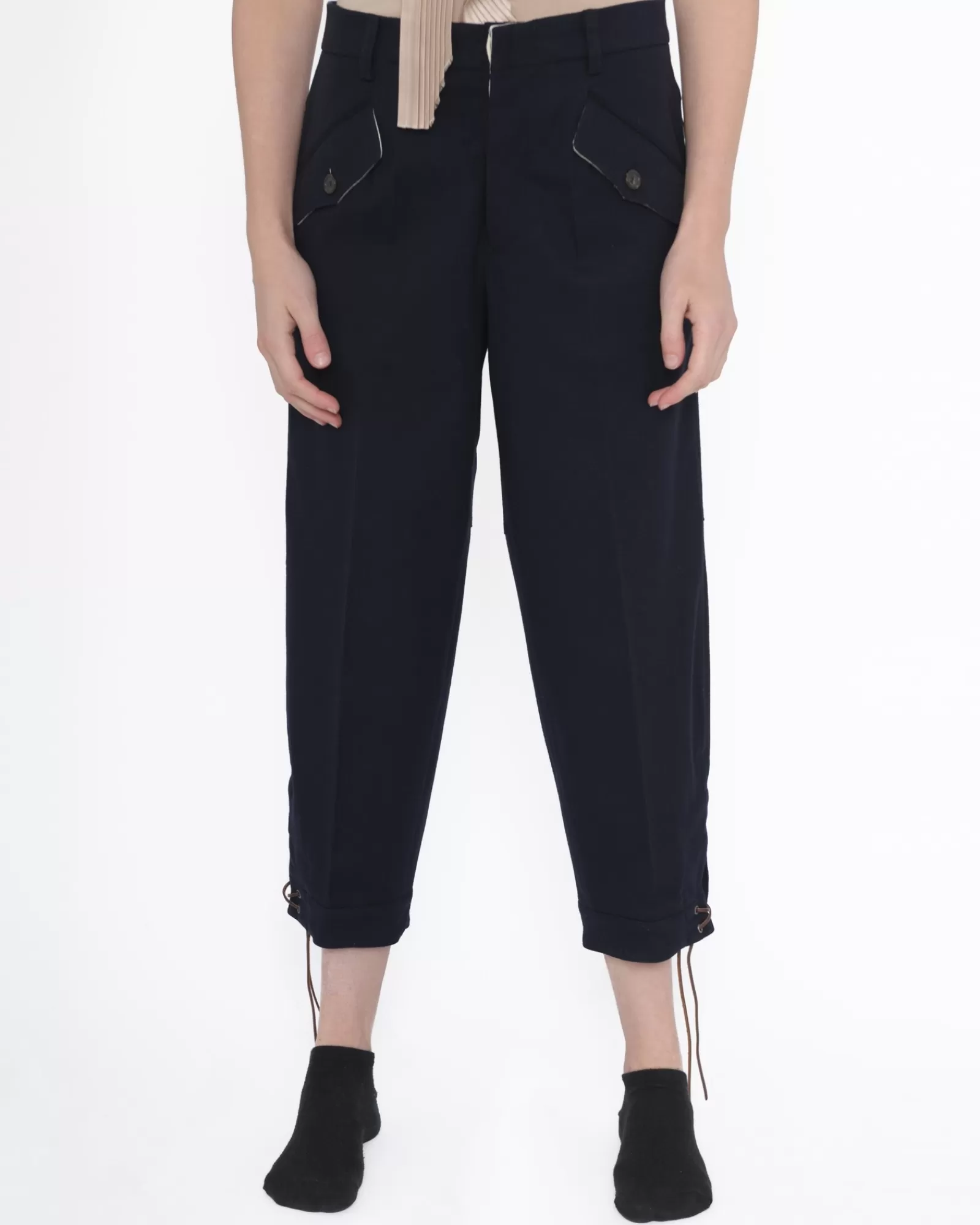 La Piscine Paris Pantalon chasseur True Nyc Bleu Sale