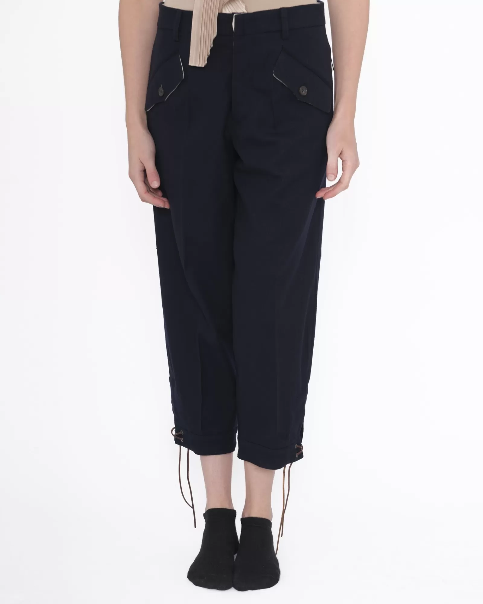 La Piscine Paris Pantalon chasseur True Nyc Bleu Sale