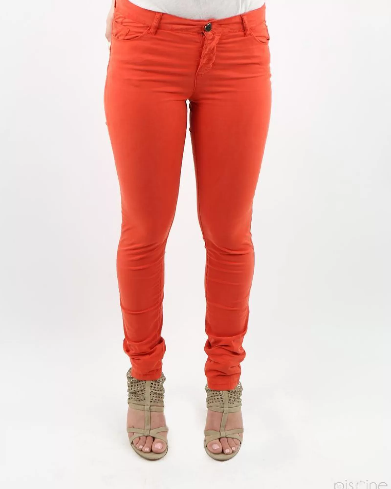 La Piscine Paris Pantalon cigarette May June Rouge Shop