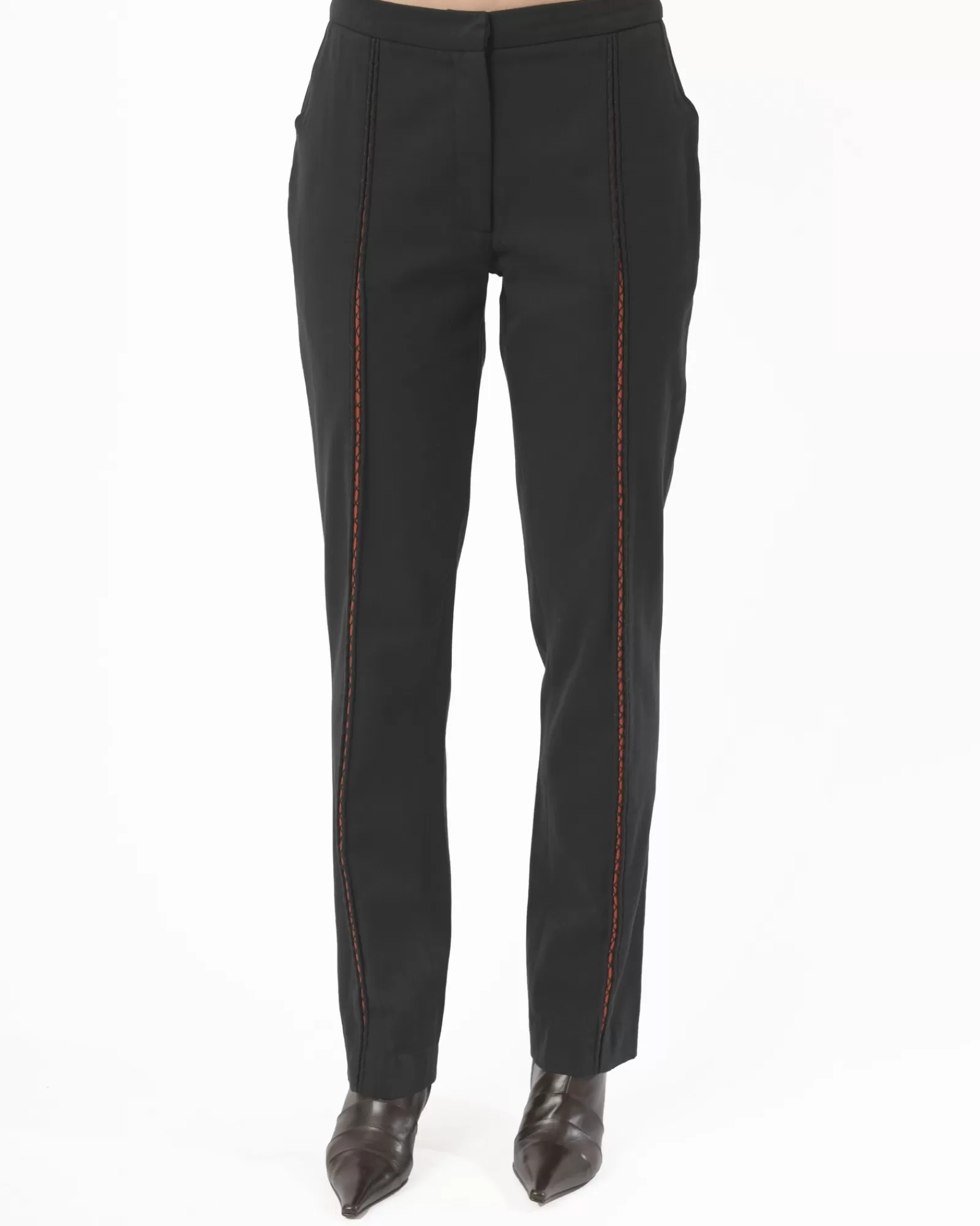 La Piscine Paris Pantalon cintré Sophia Kokosalaki Noir Discount