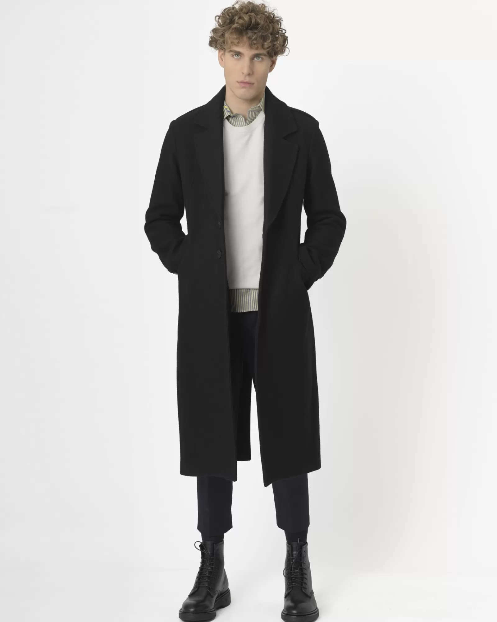 La Piscine Paris Pantalon coupe carotte True Nyc Bleu Outlet