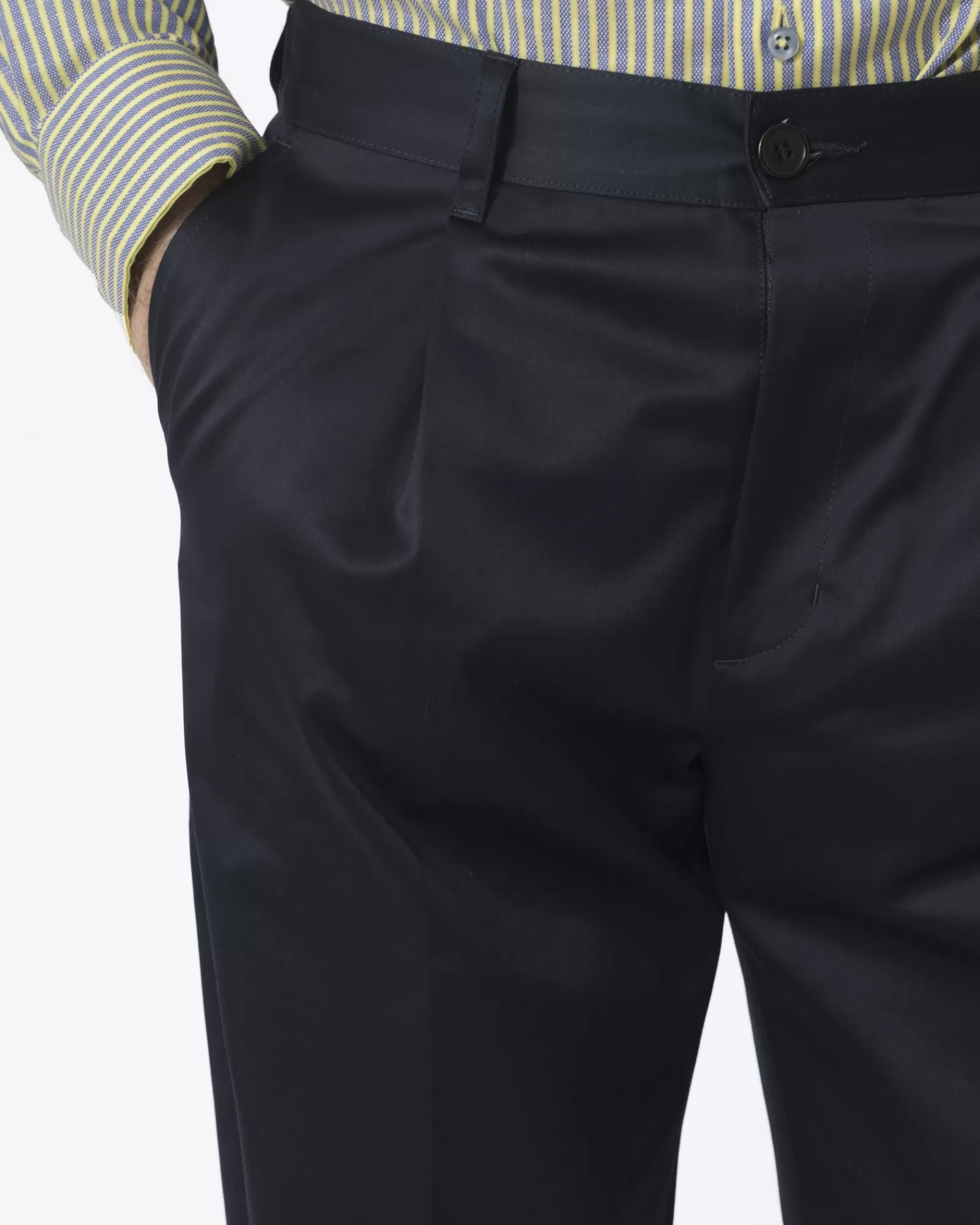 La Piscine Paris Pantalon coupe carotte True Nyc Bleu Outlet