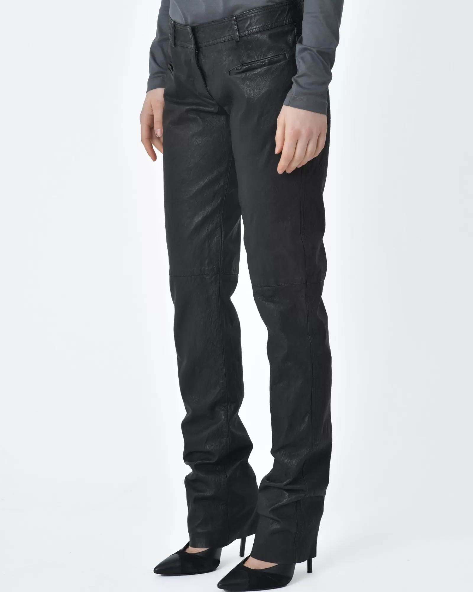 La Piscine Paris Pantalon cuir Gimo'S Noir Cheap