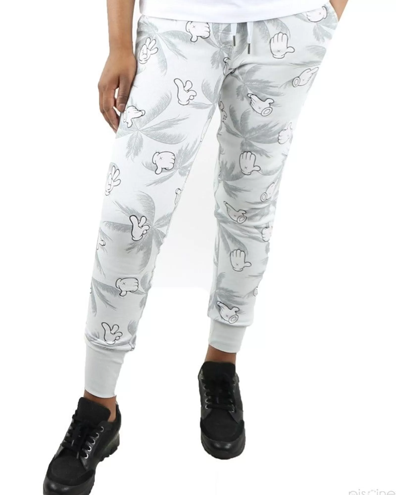 La Piscine Paris Pantalon de jogging figurines Zoe Karssen Gris Best Sale