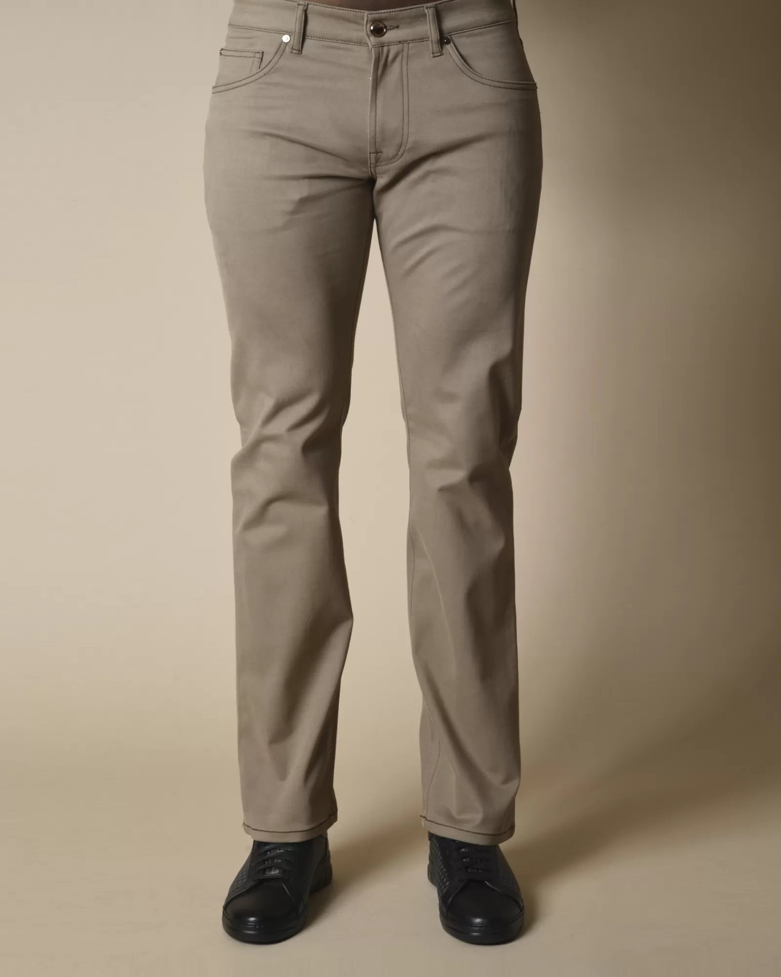 La Piscine Paris Pantalon en coton et cachemire Pal Zileri Beige Hot
