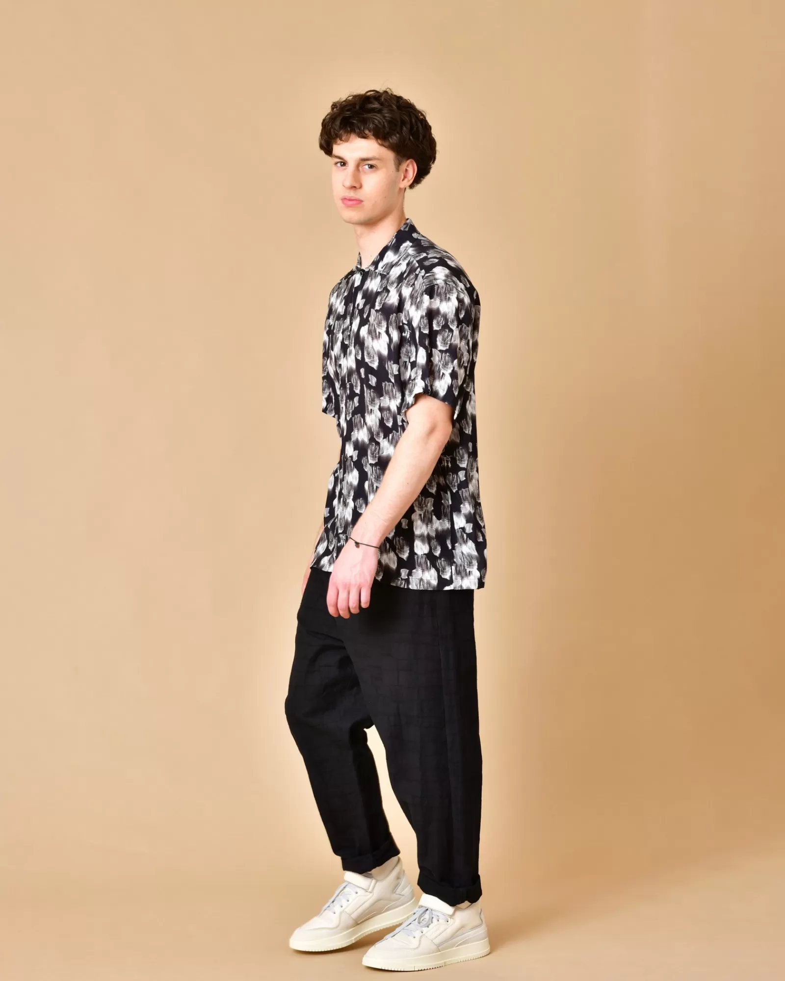 La Piscine Paris Pantalon en coton Nostra Santissima Noir Flash Sale