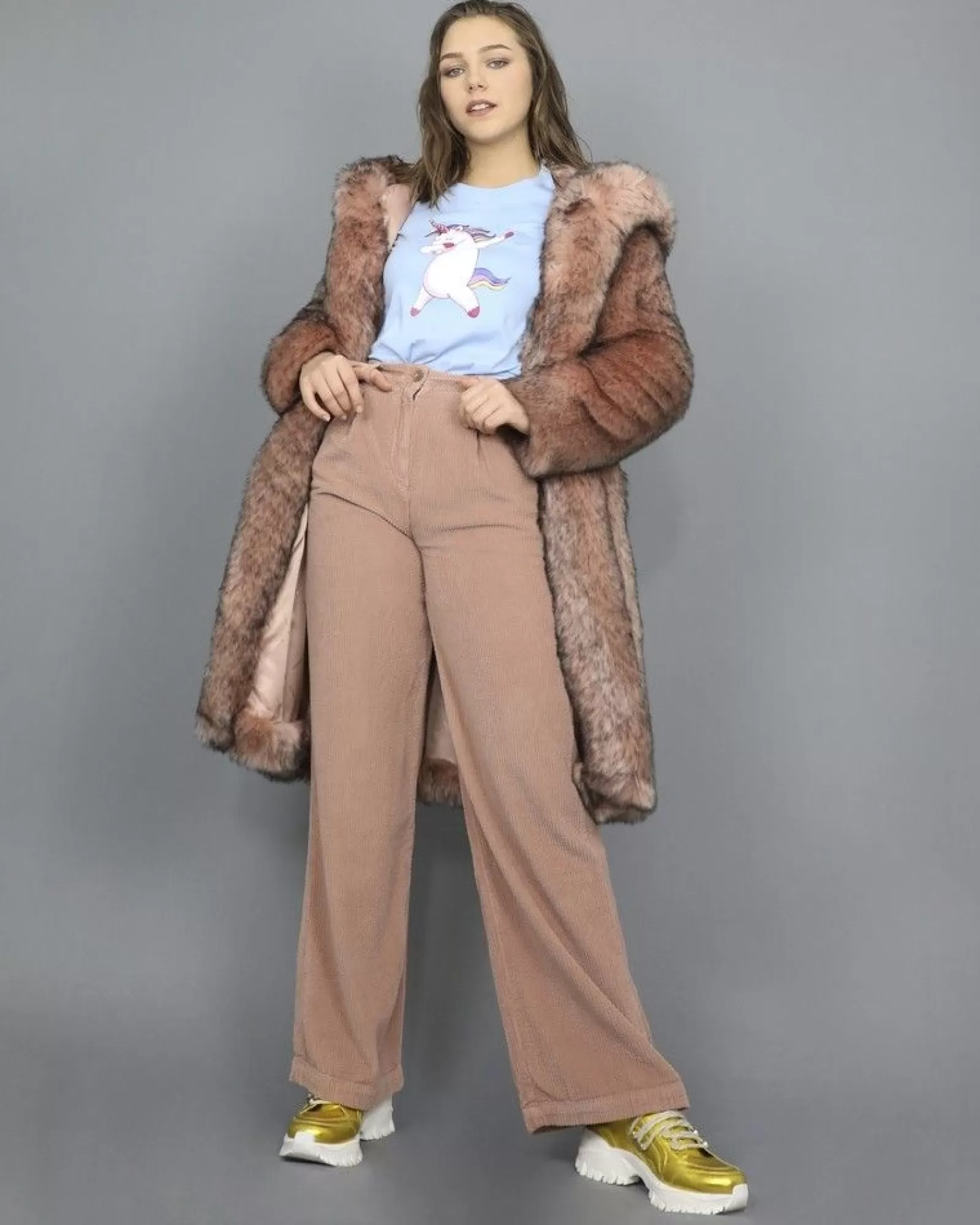 La Piscine Paris Pantalon en coton Chloe Stora Rose Best Sale